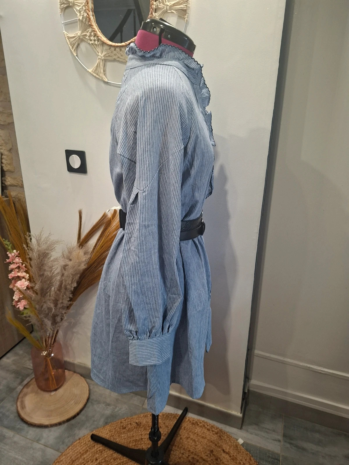 Robe chemise Karl Marc John – rayée bleue – taille S/M – neuve avec étiquette – Karl Marc John – taille S / 36 / 8 3