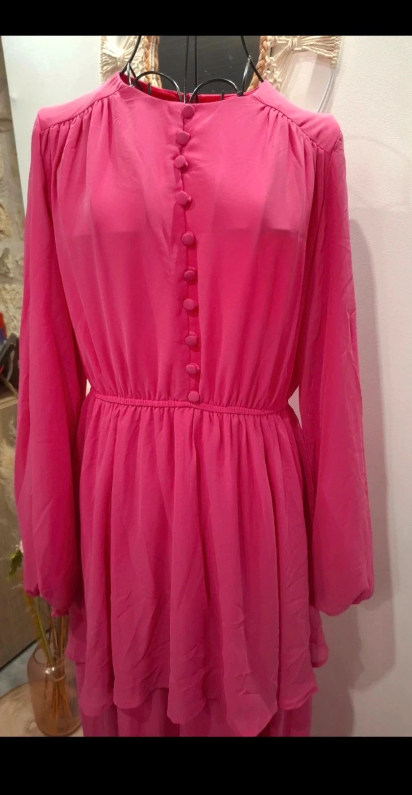 Robe longue fuchsia Refka Woman – taille 38 – Refka – taille M / 38 / 10 2