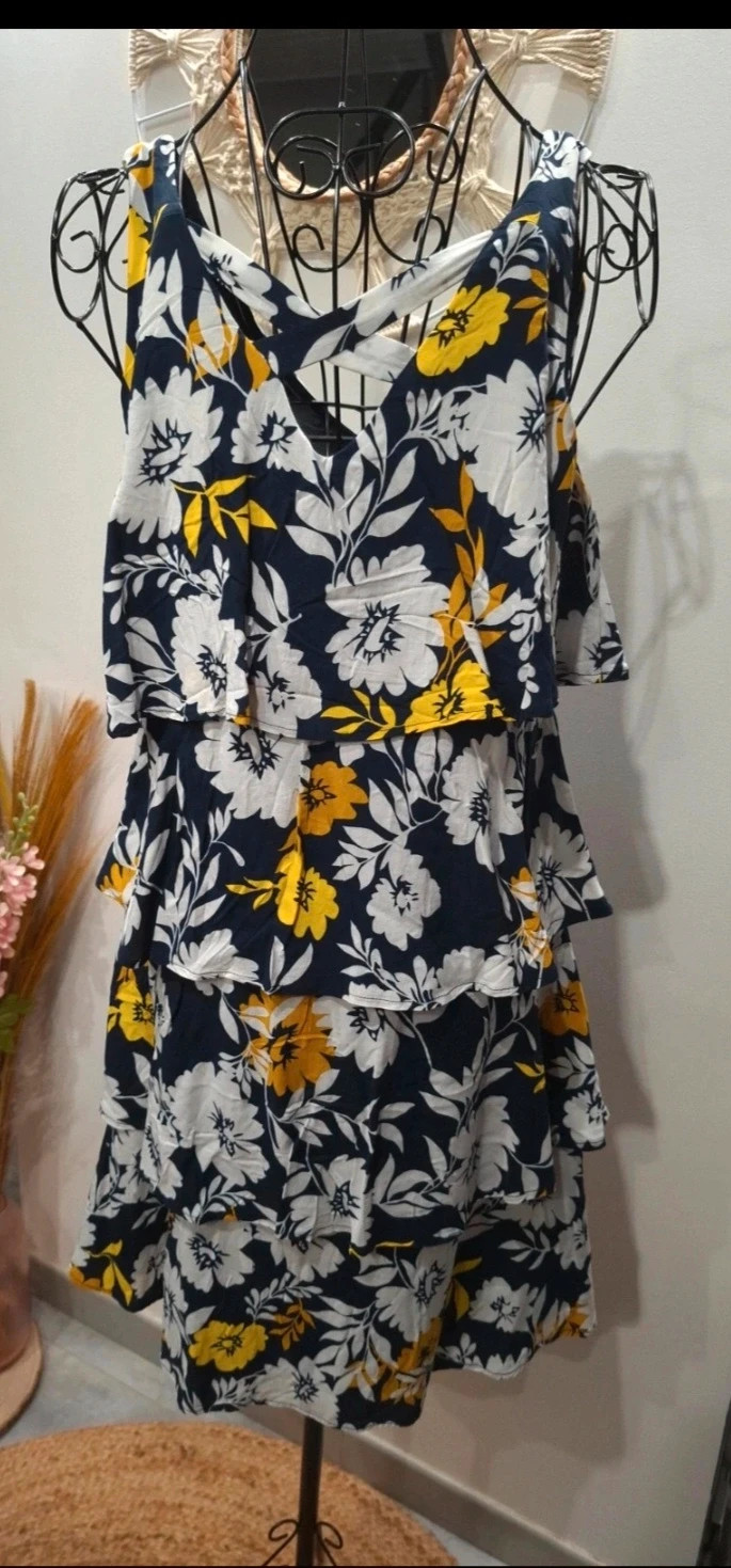 Robe fleurie Bréal – taille 40 – Bréal – taille L / 40 / 12 5