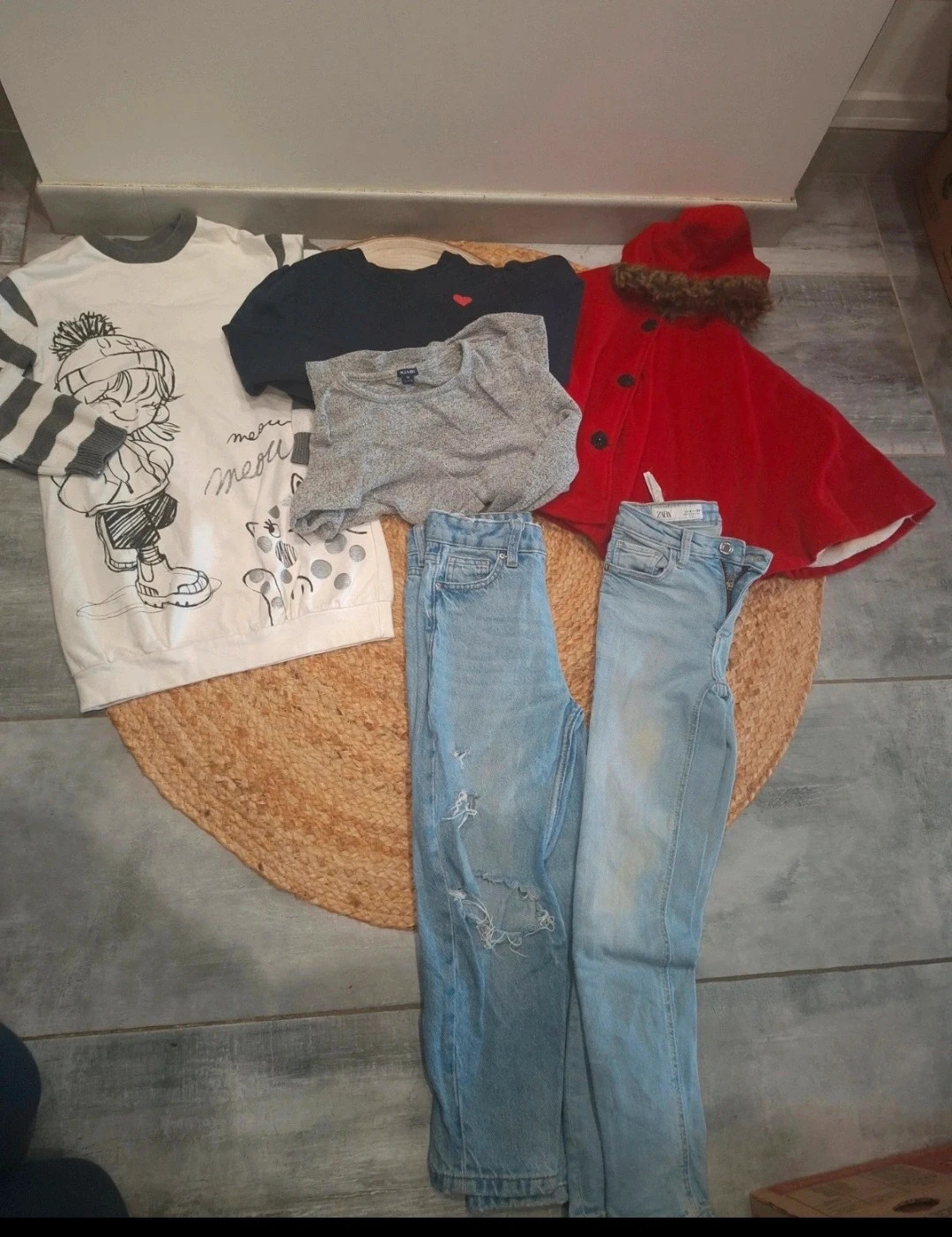 Lot vêtements fille 8-10 ans – 6 pièces