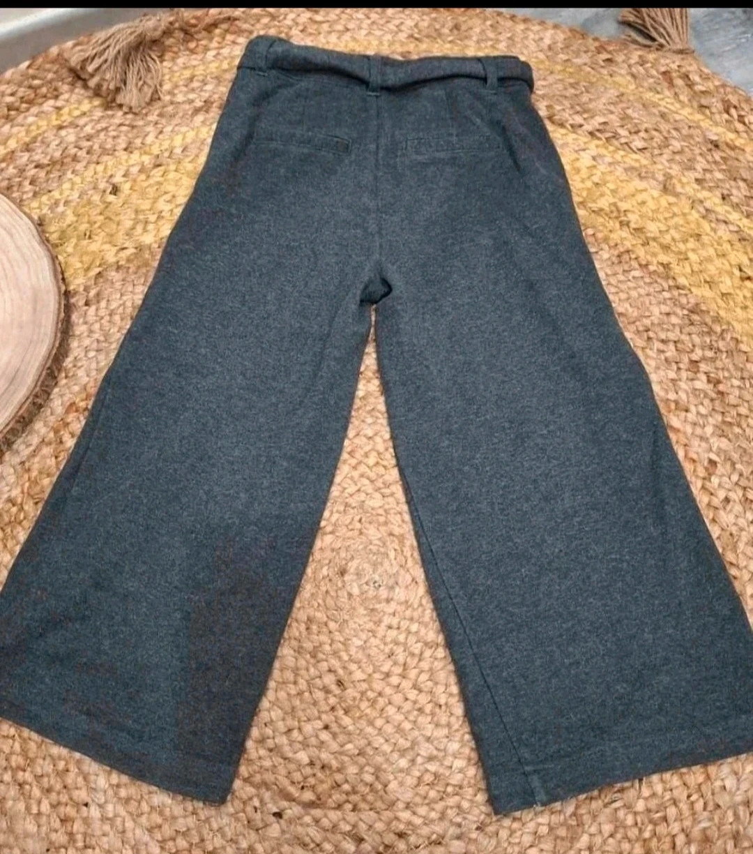 Pantalon fille Okaïdi gris anthracite – 7 ans – Okaïdi – taille 7 ans / 122 cm 5