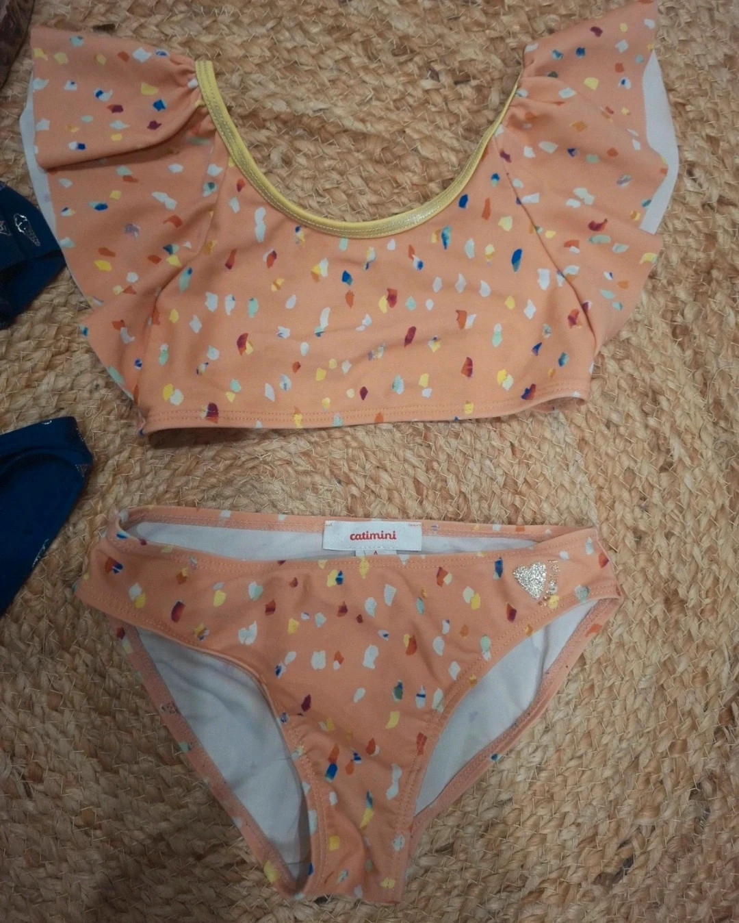 Lot de 2 maillots de bain fille – Catimini – taille 4 ans / 104 cm 2