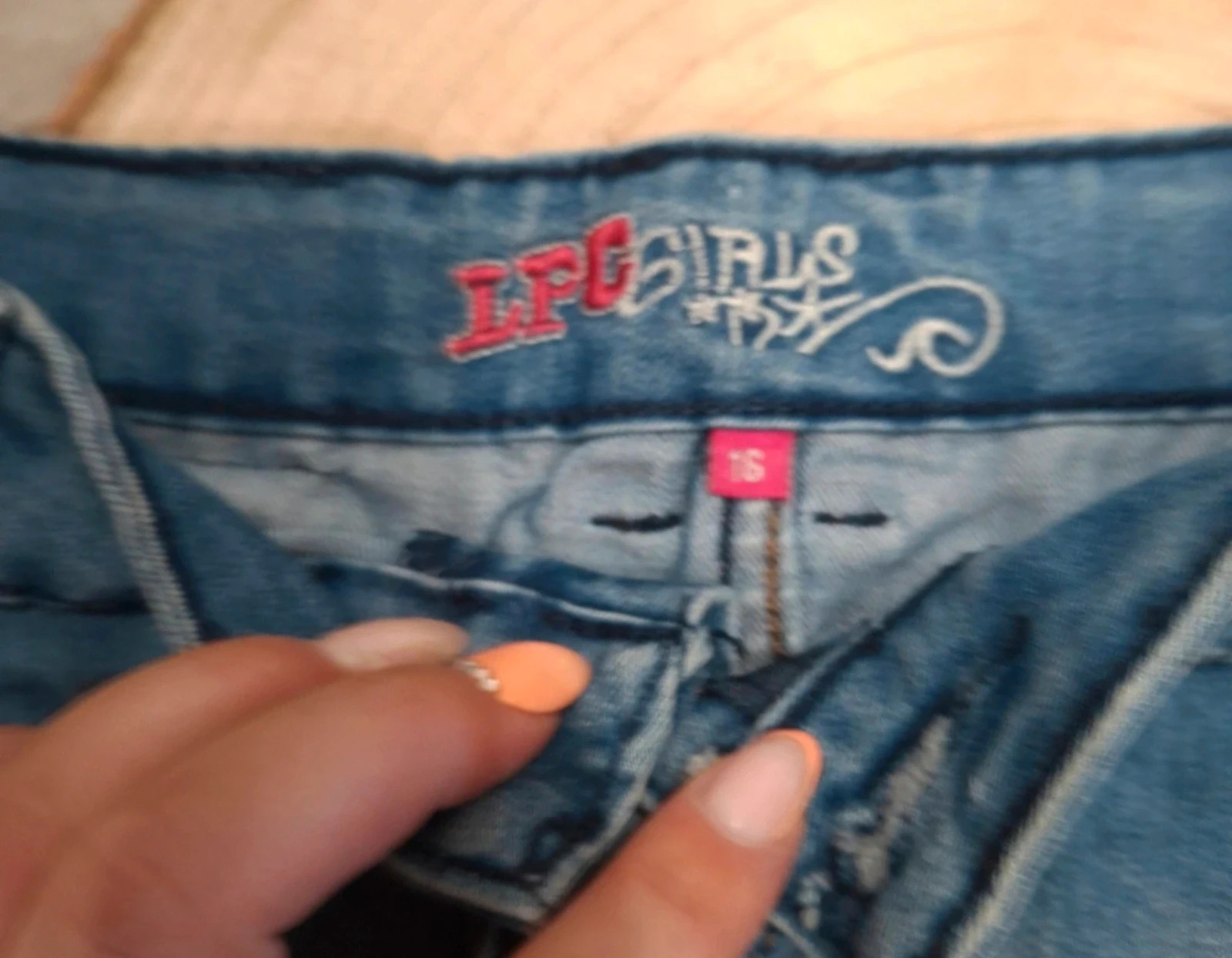 Lot fille ado – Jupe en jean + débardeur IKKS – IKKS – taille 13 ans / 158 cm 5