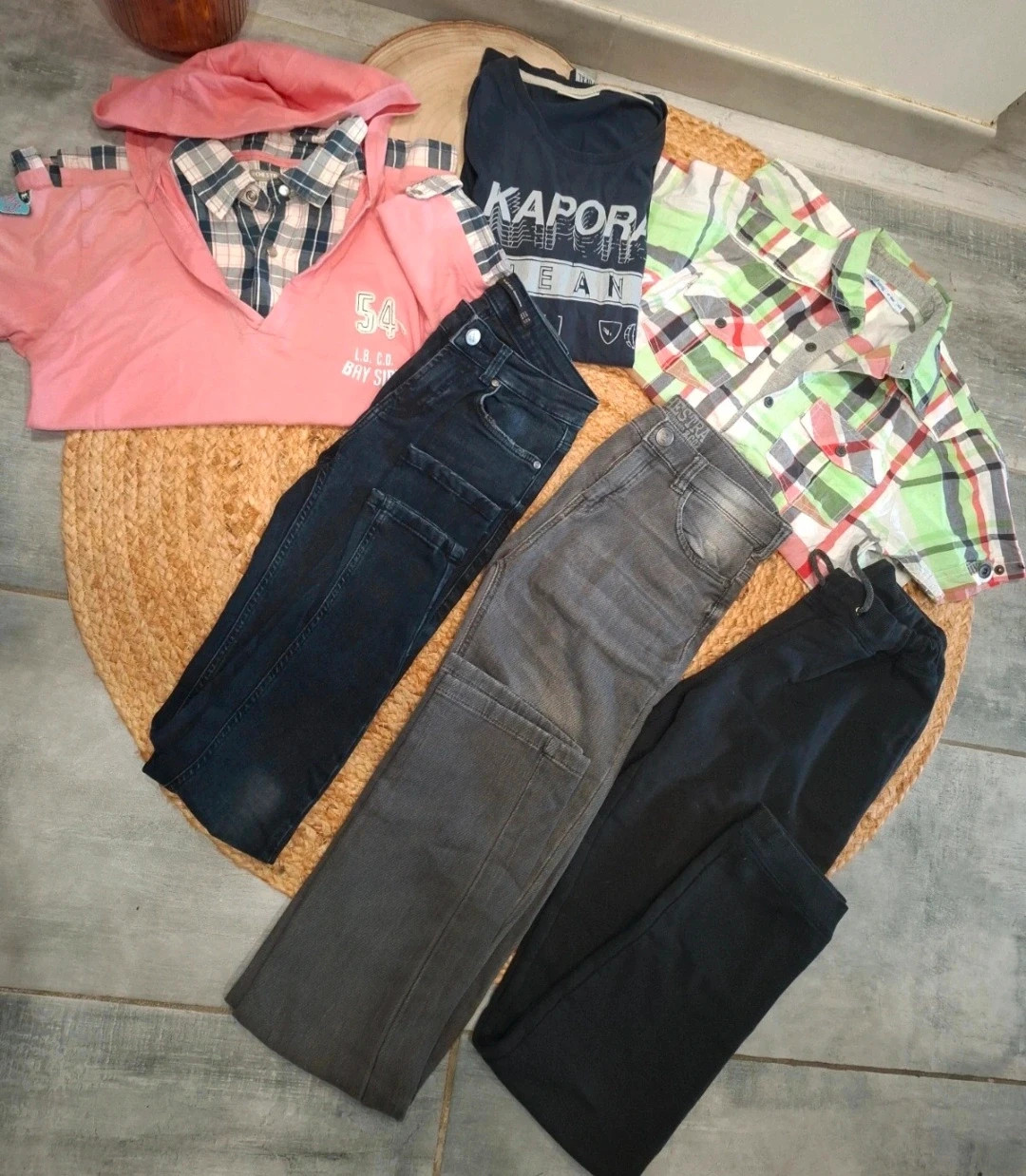 Lot garçon 13/14 ans – 6 pièces – vêtements ado