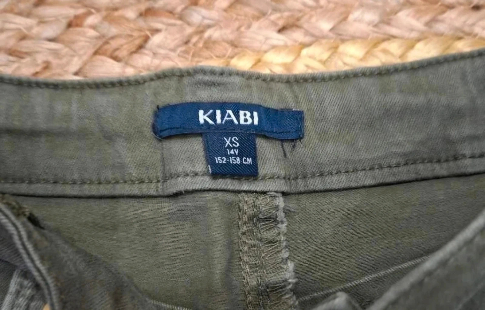 Short kaki Kiabi – Taille XS / 14 ans – Kiabi – taille 14 ans / 164 cm 2