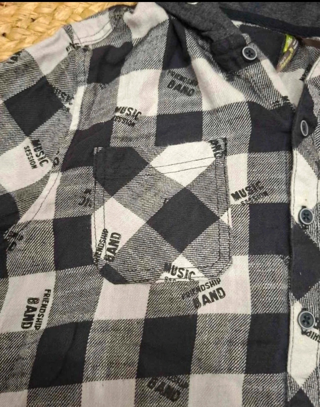Chemise garçon à capuche – 10 ans / 140 cm – Orchestra – taille 10 ans / 140 cm 3