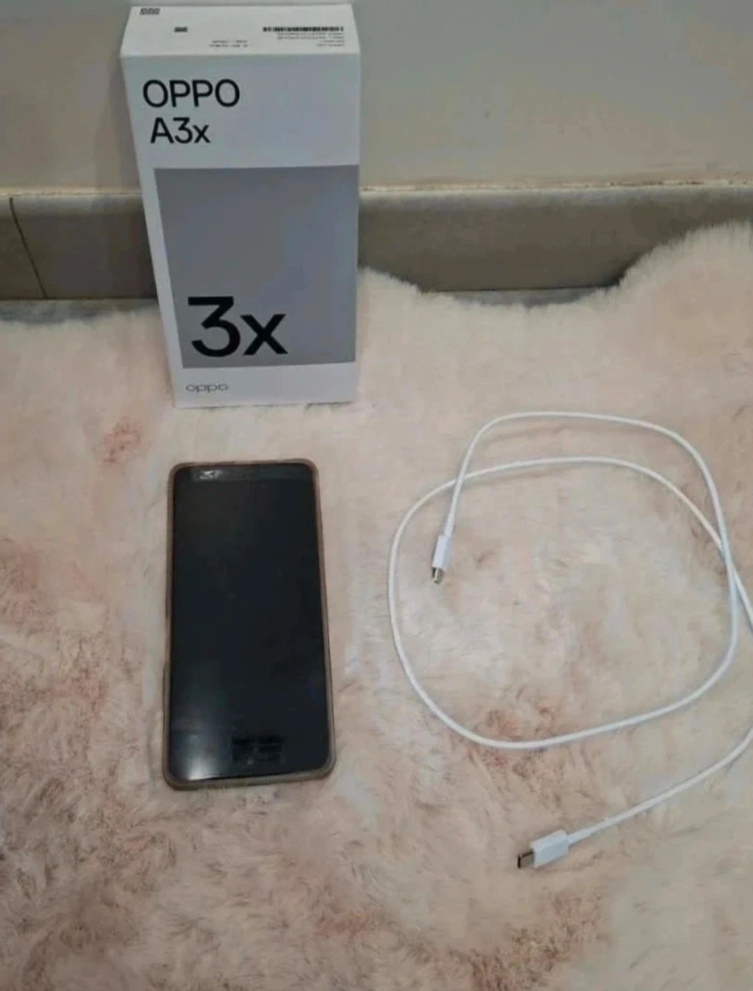 OPPO A3x 4G 128 Go – 4 Go RAM – Bleu – Avec boîte
