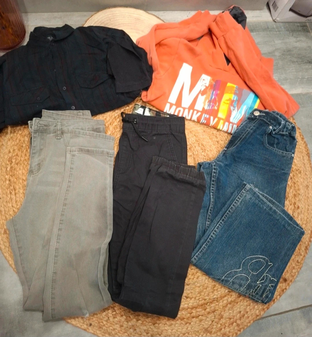 Lot 6 vêtements garçon 11-12 ans / 12 ans – Tommy Boy, Tom Tailor, Name It, Shein – Diverse – taille 12 ans / 152 cm 2