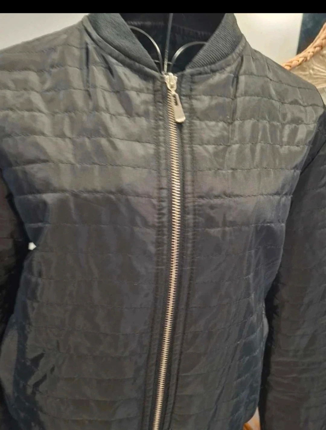 Doudoune légère matelassée noire – Taille M – taille M / 38 / 10 2
