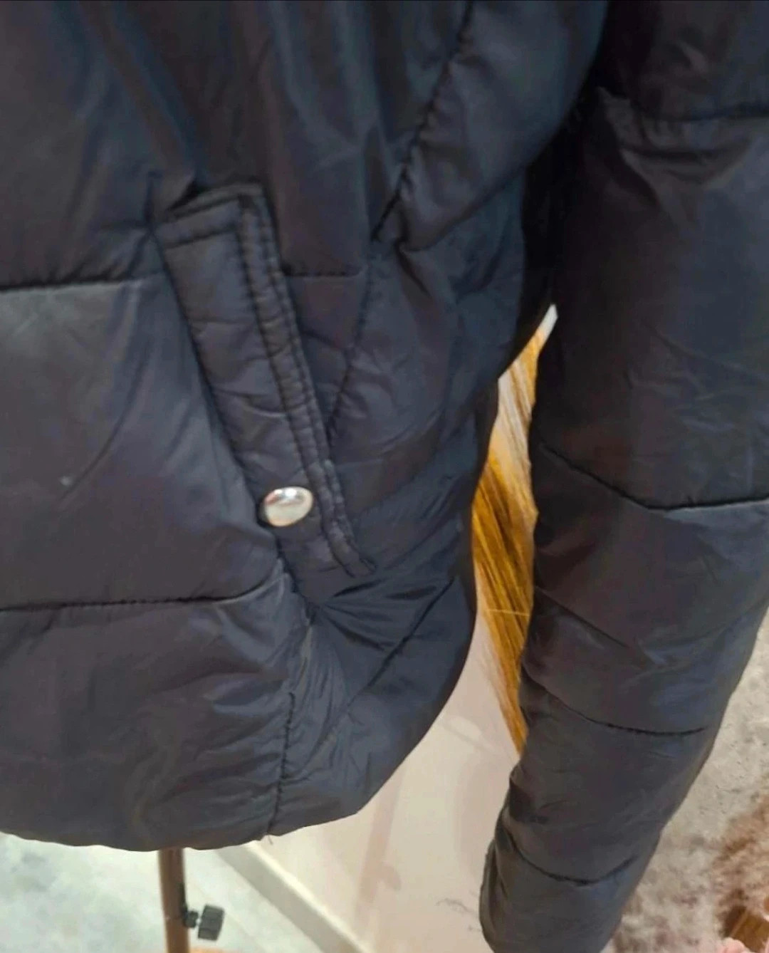 Doudoune courte noire Bershka - Taille S - Très bon état – Bershka – taille S / 36 / 8 4