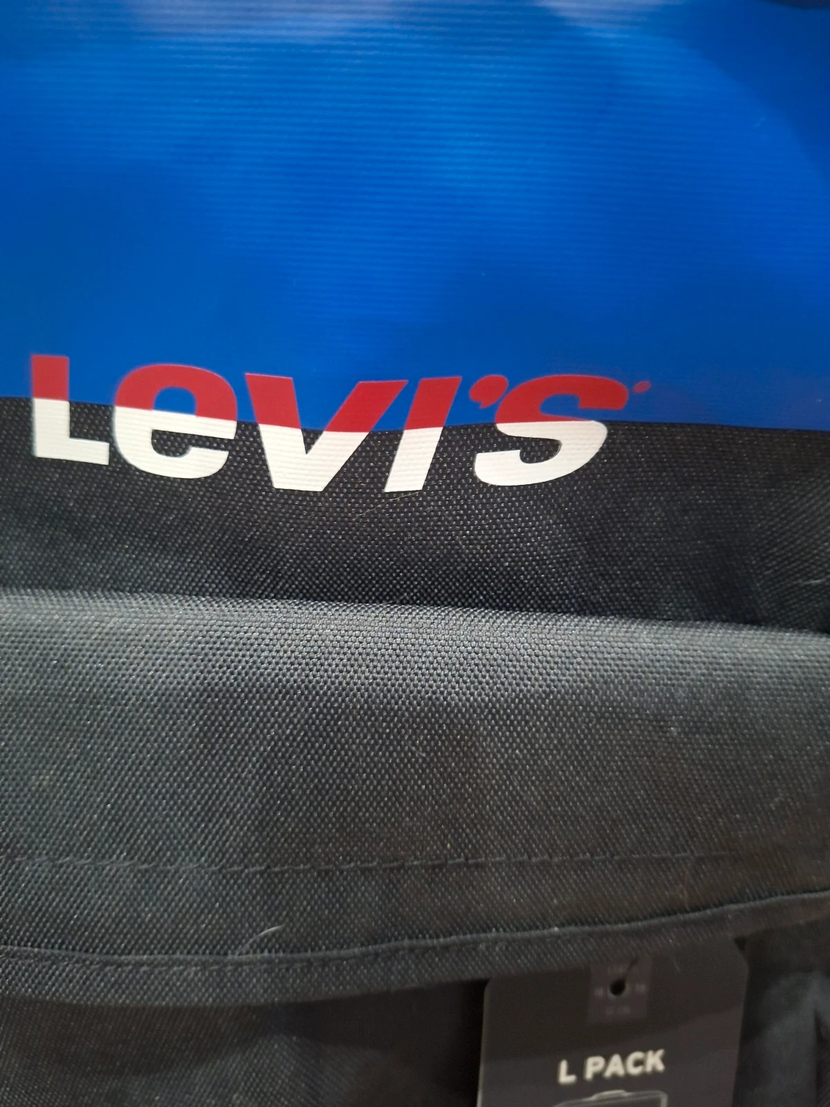 Sac à dos Levi’s L Pack - Noir et Bleu - Neuf avec étiquette – Levi's 3