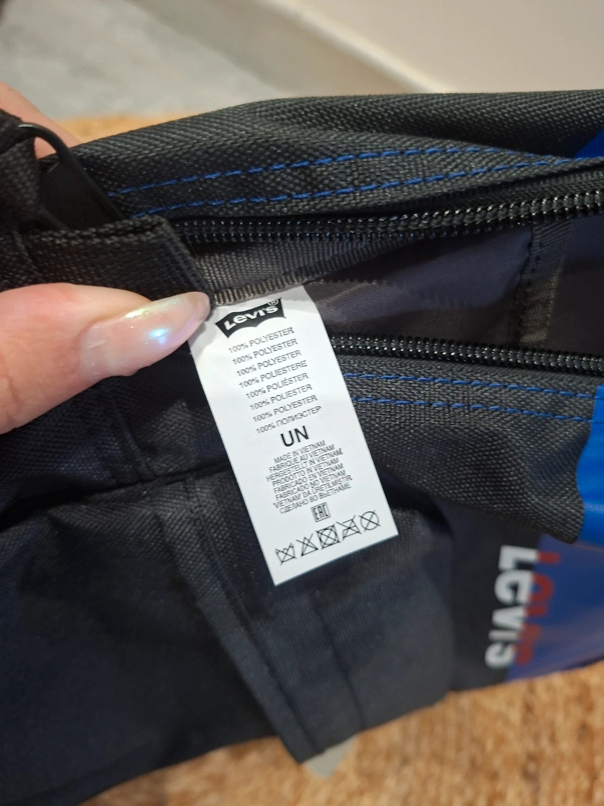 Sac à dos Levi’s L Pack - Noir et Bleu - Neuf avec étiquette – Levi's 5