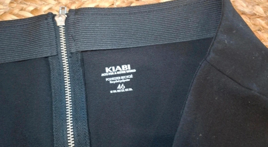 Jupe crayon noire zippée Kiabi Taille 46 (XL/XXL) – Kiabi – taille XXXL / 46 / 18 2