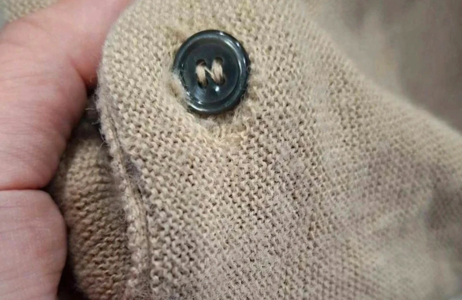 Gilet vintage Izod Lacoste beige / camel Bon état – IZOD – taille L 4