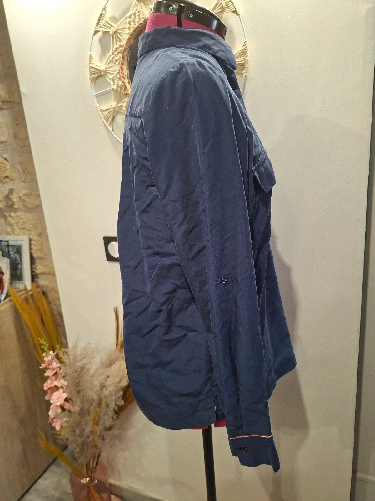 Chemisier / Blouse fluide bleue Salsa – Taille S – Salsa – taille S / 36 / 8 4