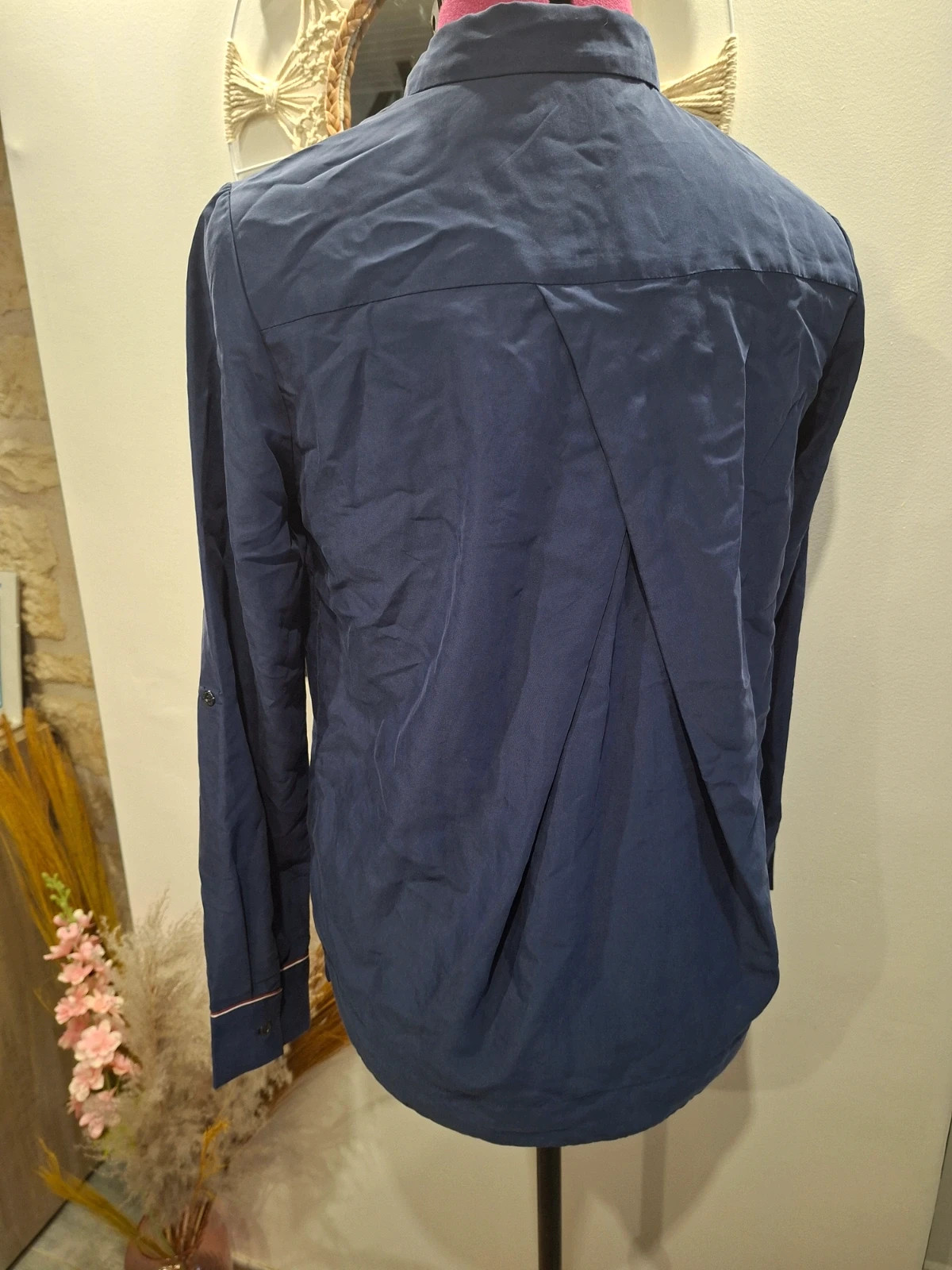 Chemisier / Blouse fluide bleue Salsa – Taille S – Salsa – taille S / 36 / 8 5