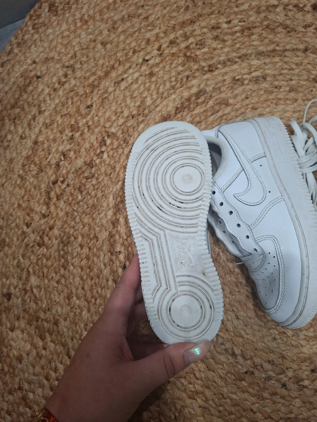 Baskets / Sneakers Nike Air Force 1 LE Blanches - Pointure 31 – Nike – taille 31 5