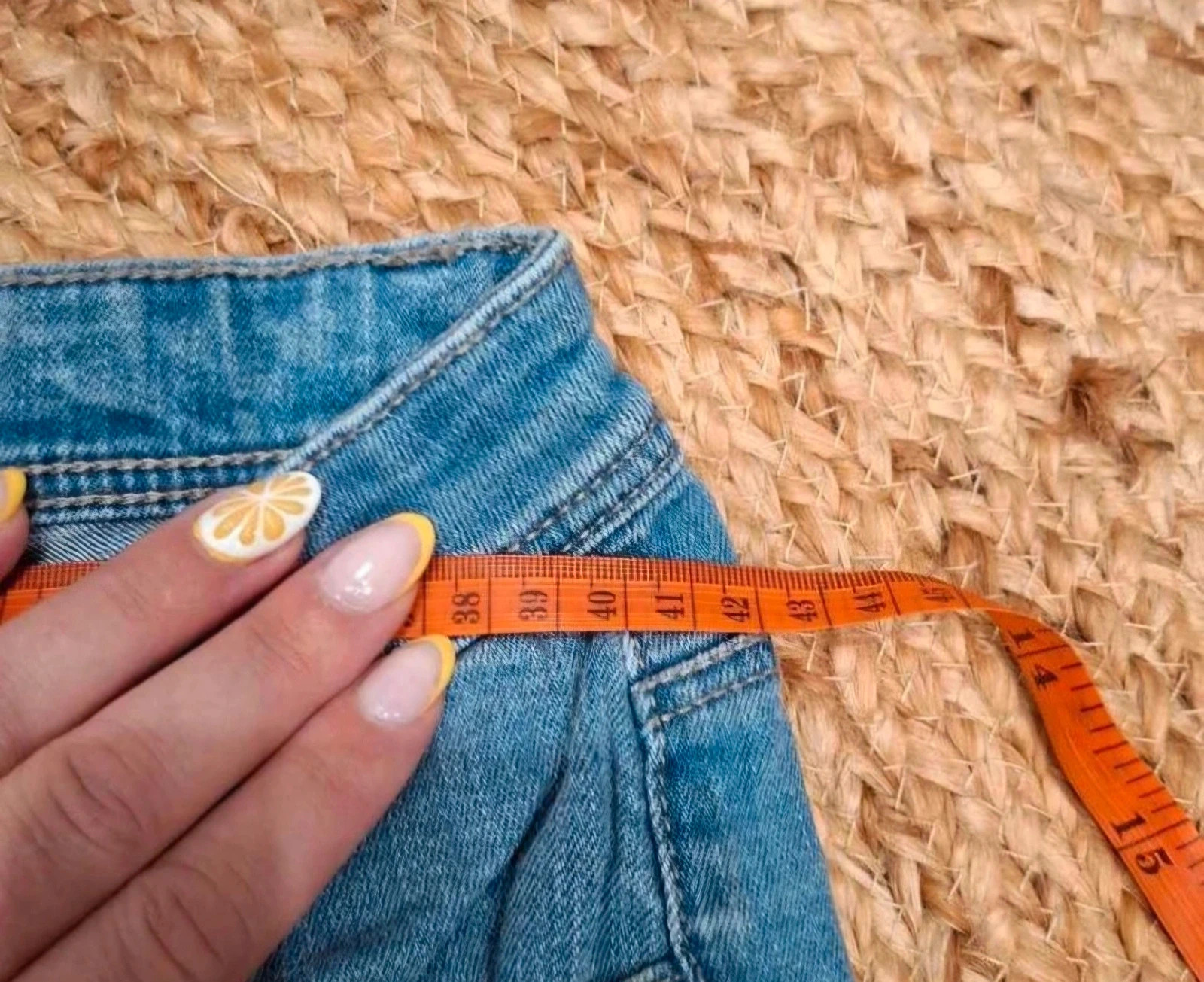 Pantacourt en jean bleu clair Camaïeu Taille 38 / M – Camaïeu – taille M / 38 / 10 4
