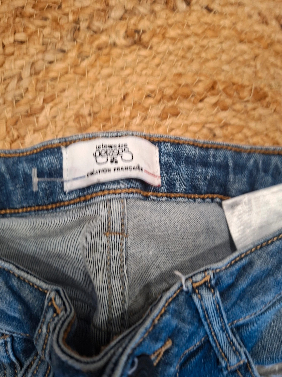 Jean droit Le Temps des Cerises Power B Taille 26 (36) Brut usé – Le Temps des Cerises – taille S / 36 / 8 4