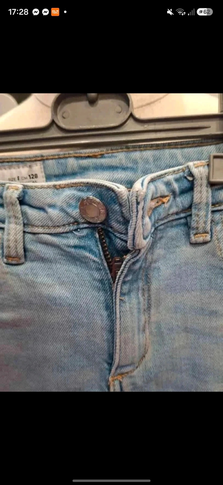 Jean slim bleu clair Zara - 8 ans (128 cm) - Très bon état – Zara – taille 8 ans / 128 cm 2