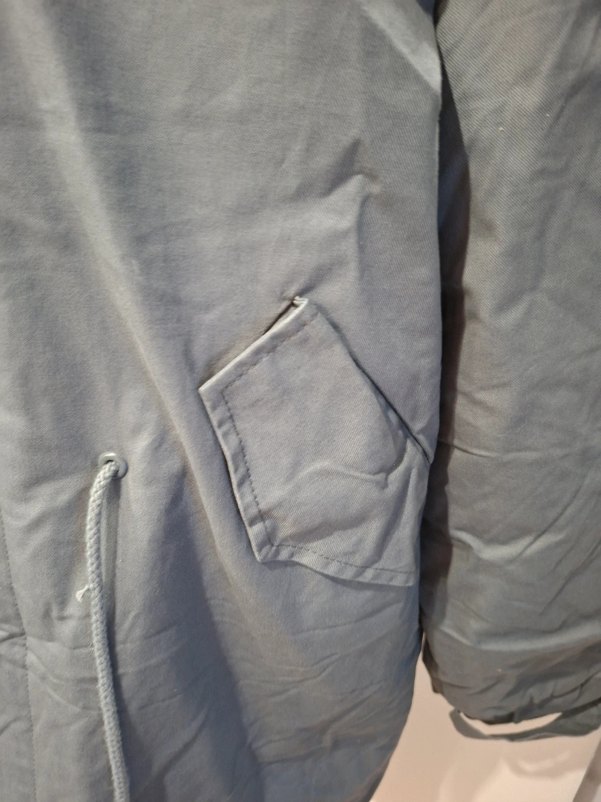 Parka longue à capuche homme - Gris anthracite - Taille XL - Très bon état – man fashion – taille XL 2
