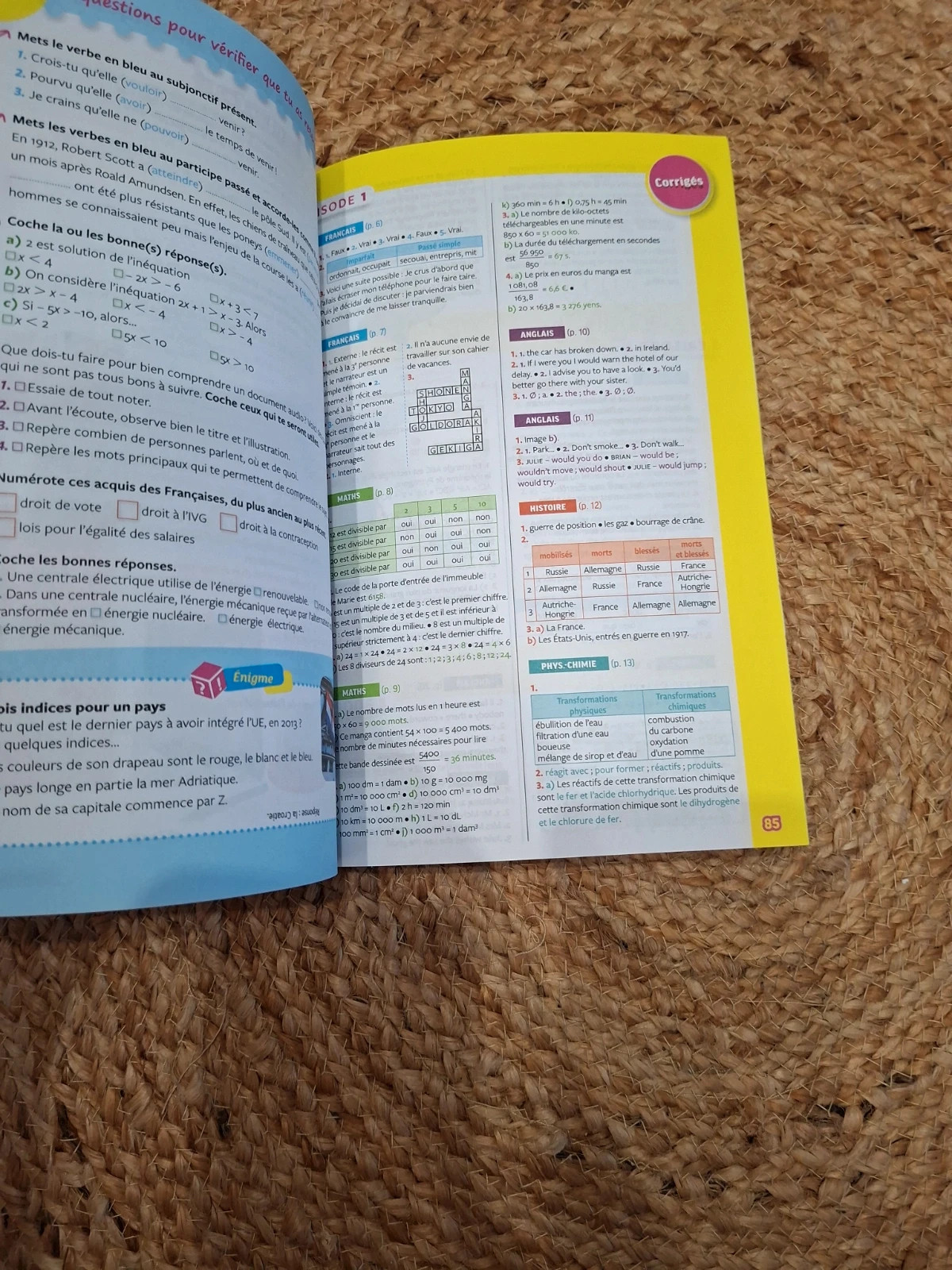 Cahier vacances Hatier 3e → 2de 14/15 ans – neuf 2