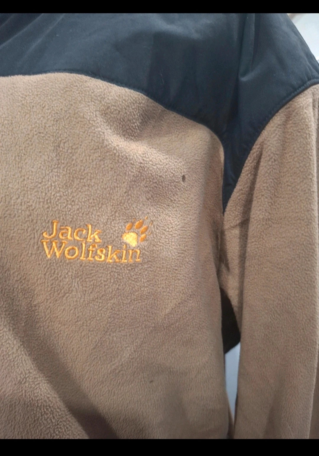 Veste outdoor Jack Wolfskin – XL – beige et noire – Jack Wolfskin – taille XL 2
