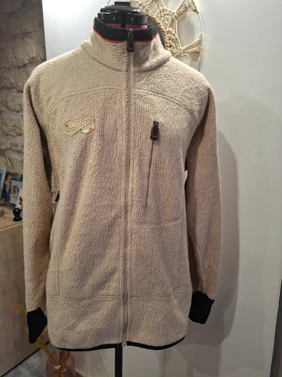 Polaire Fila Sport Legacy beige