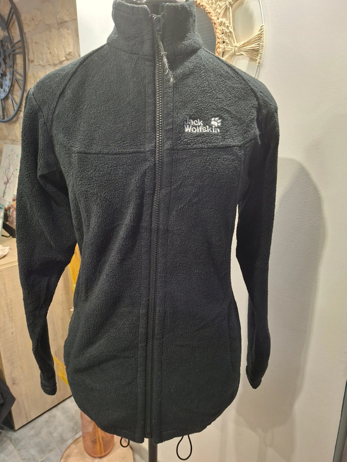 Jack Wolfskin – Polaire outdoor noire – Taille M