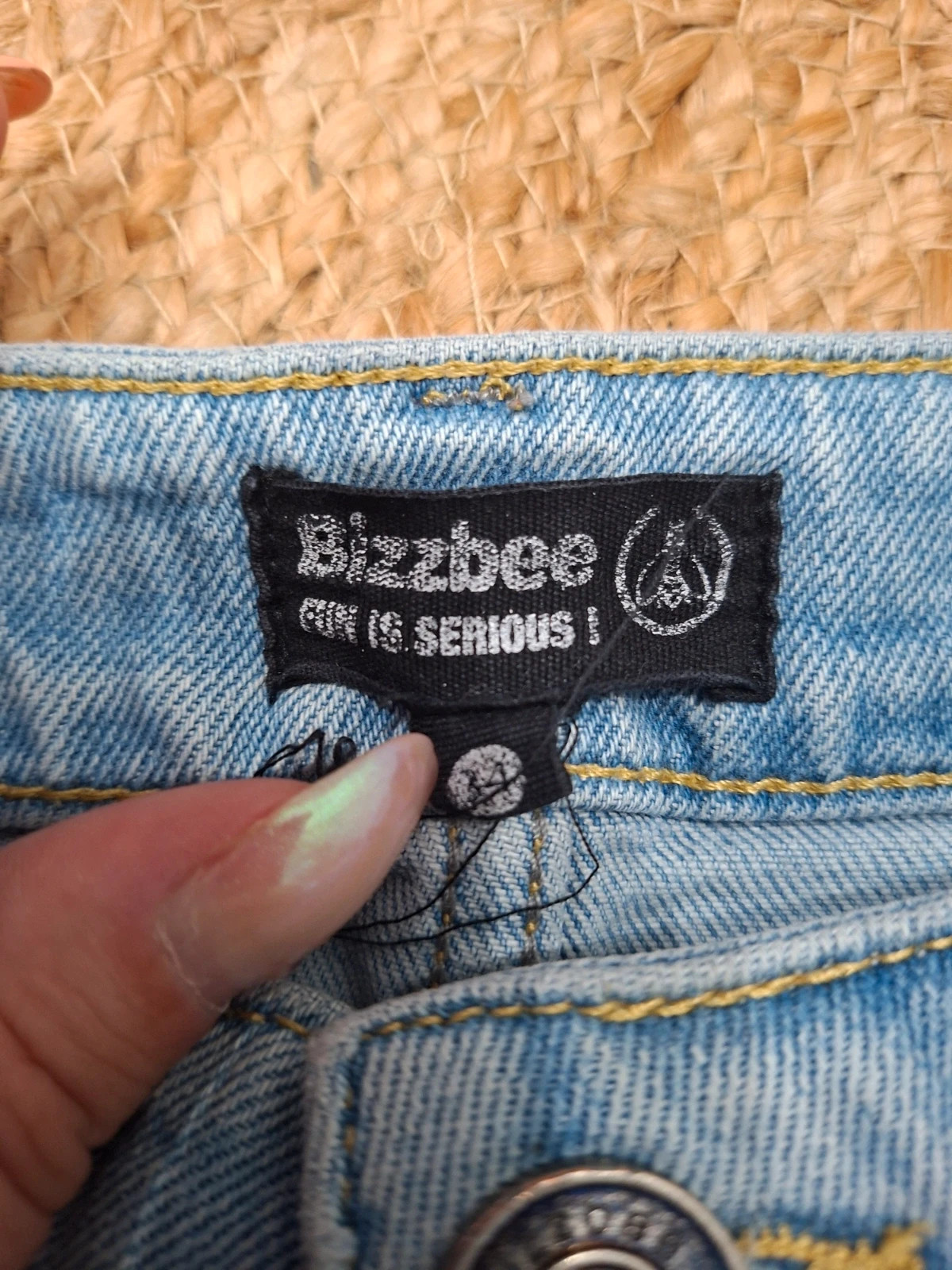 Jean Ultra Skinny Bleu Clair Bizzbee / BZB – Taille 34 (XS) – Bizzbee – taille XS / 34 / 6 3
