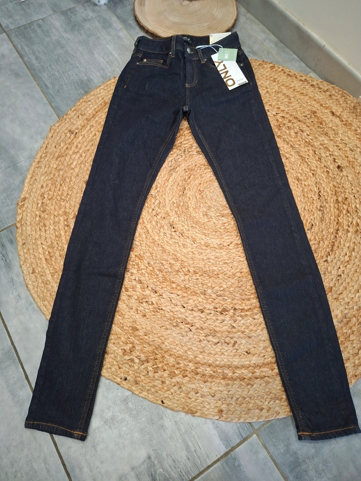 Jean Skinny Brut "Stay Blue" ONLY – ONLY – taille XS / 34 / 6 2