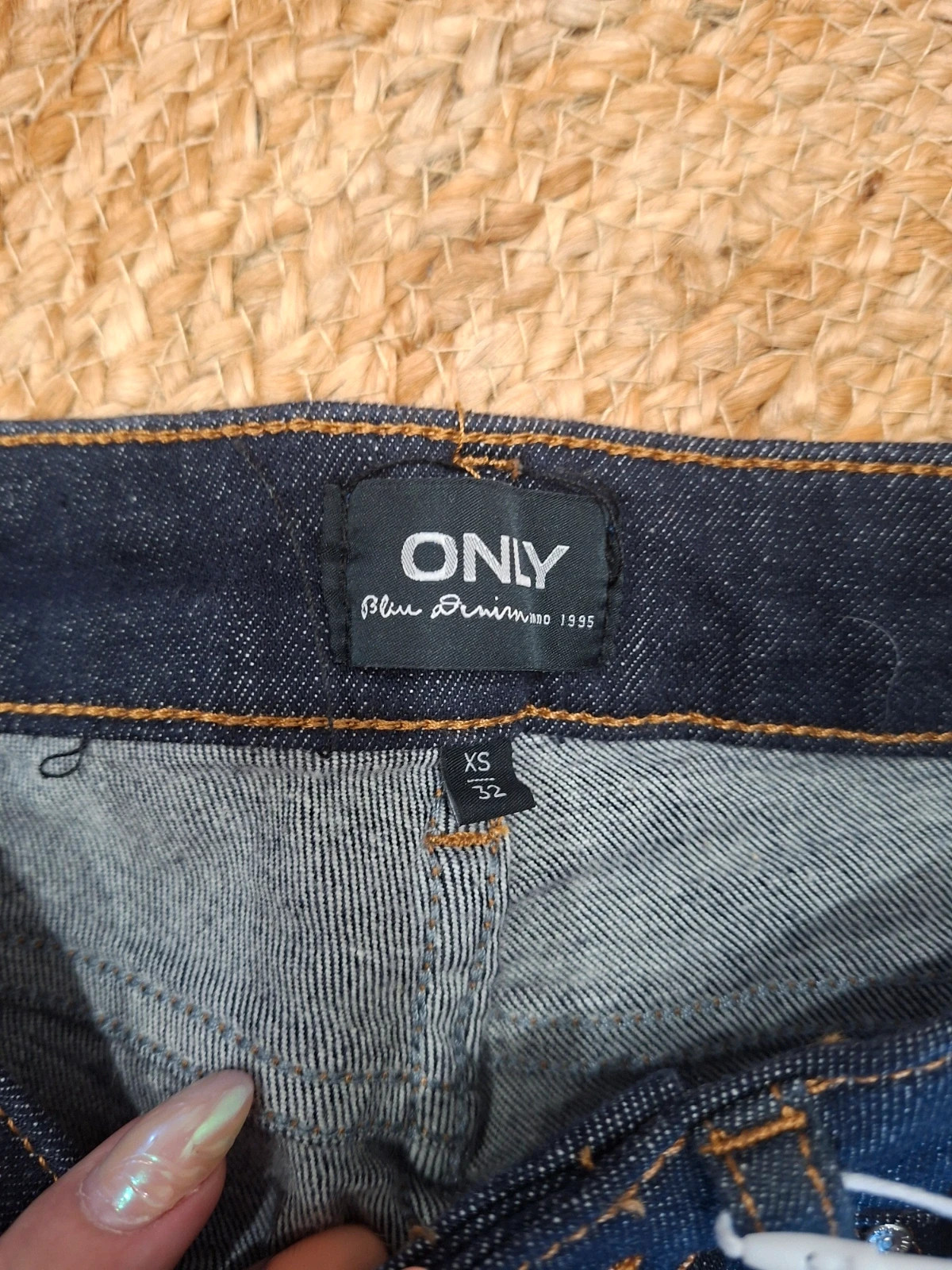 Jean Skinny Brut "Stay Blue" ONLY – ONLY – taille XS / 34 / 6 4