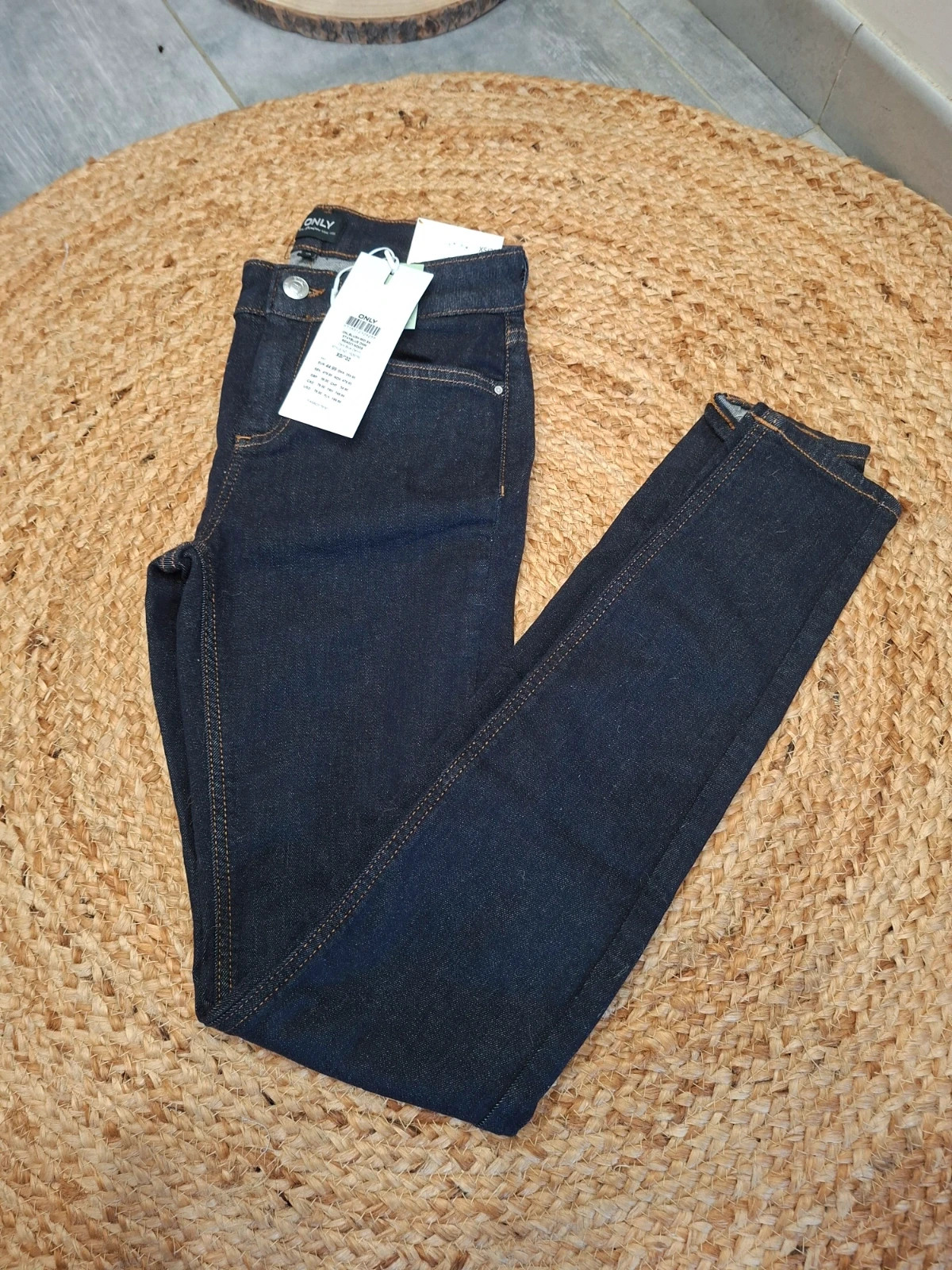 Jean Skinny Brut "Stay Blue" ONLY