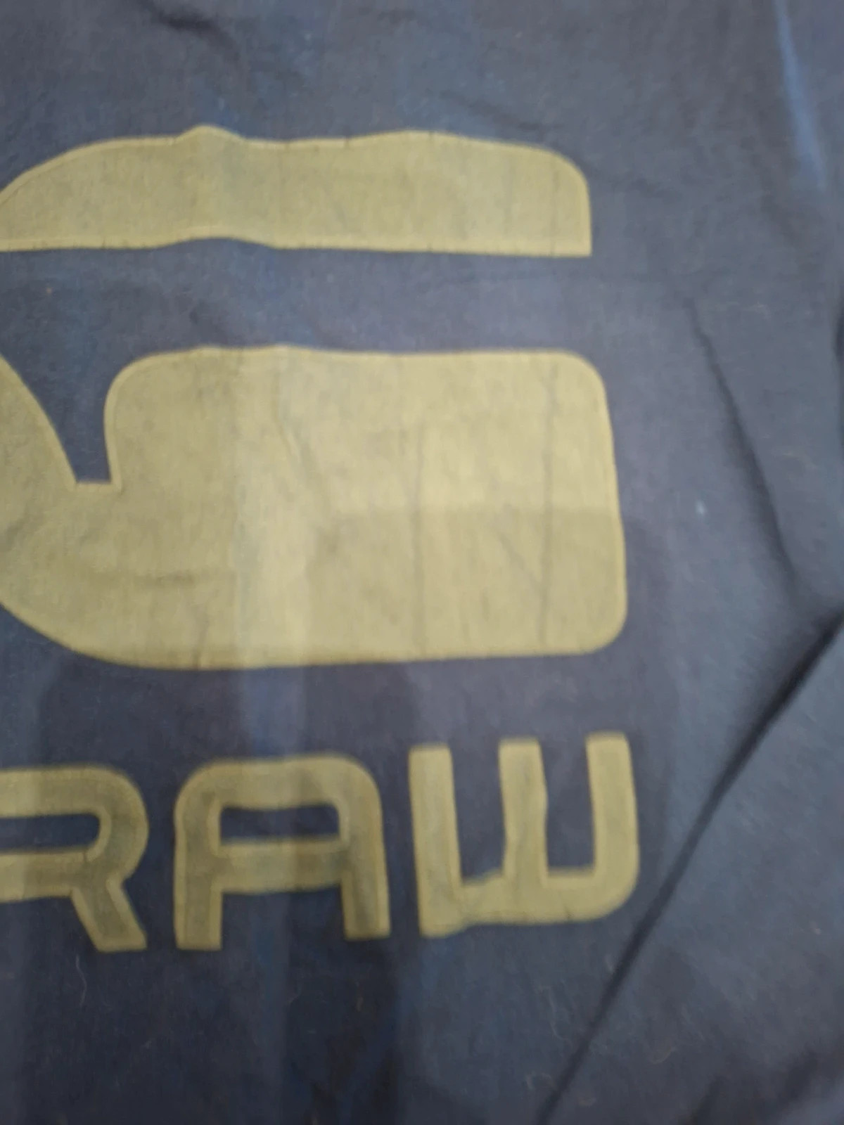 T-shirt manches longues G-Star Raw bleu marine logo vert 12 ans (152 cm) – G-Star RAW – taille 12 ans / 152 cm 4