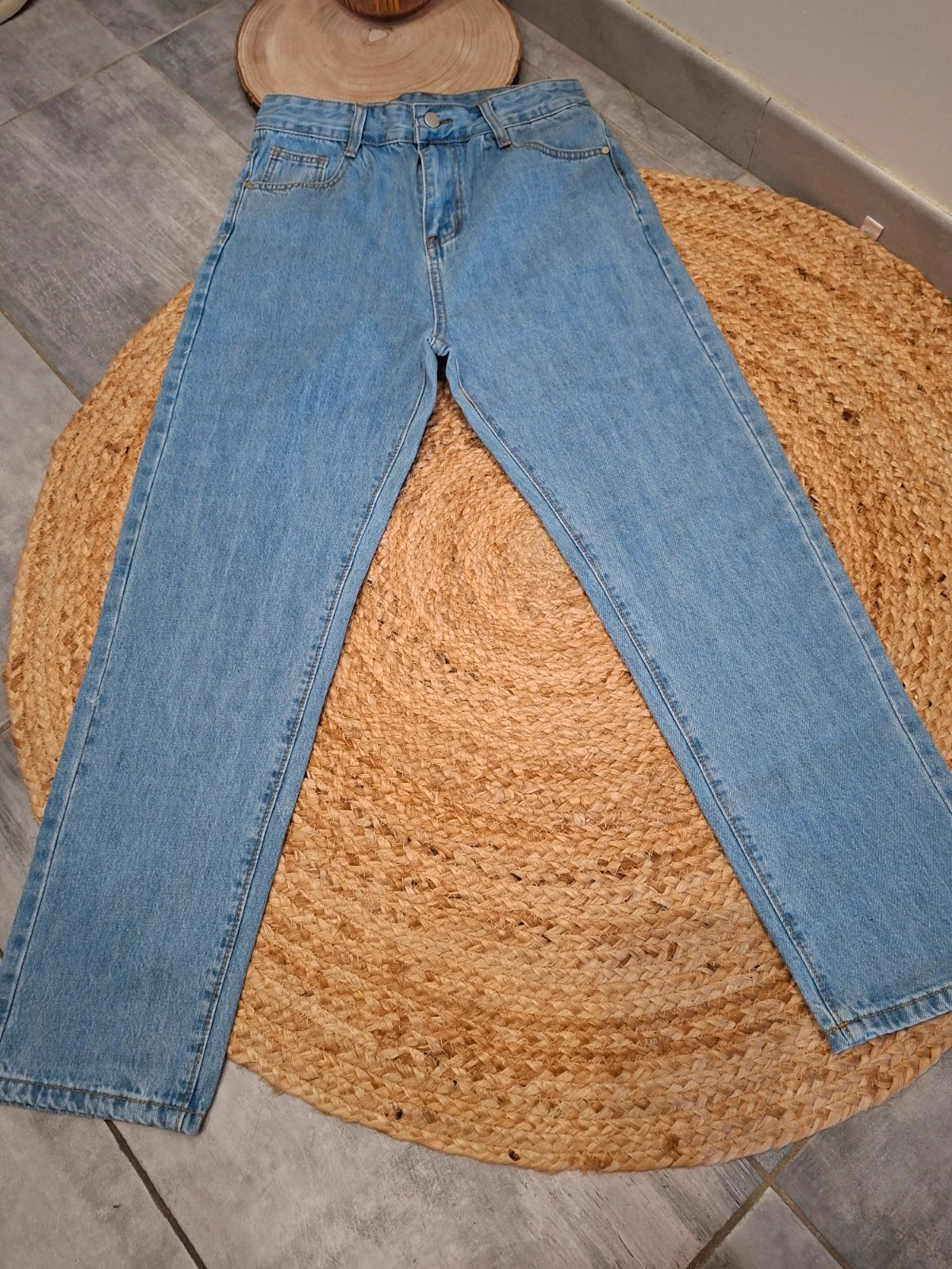 Jean droit bleu clair - Neuf - Taille 36 (US 27) / S – taille S / 36 / 8 2