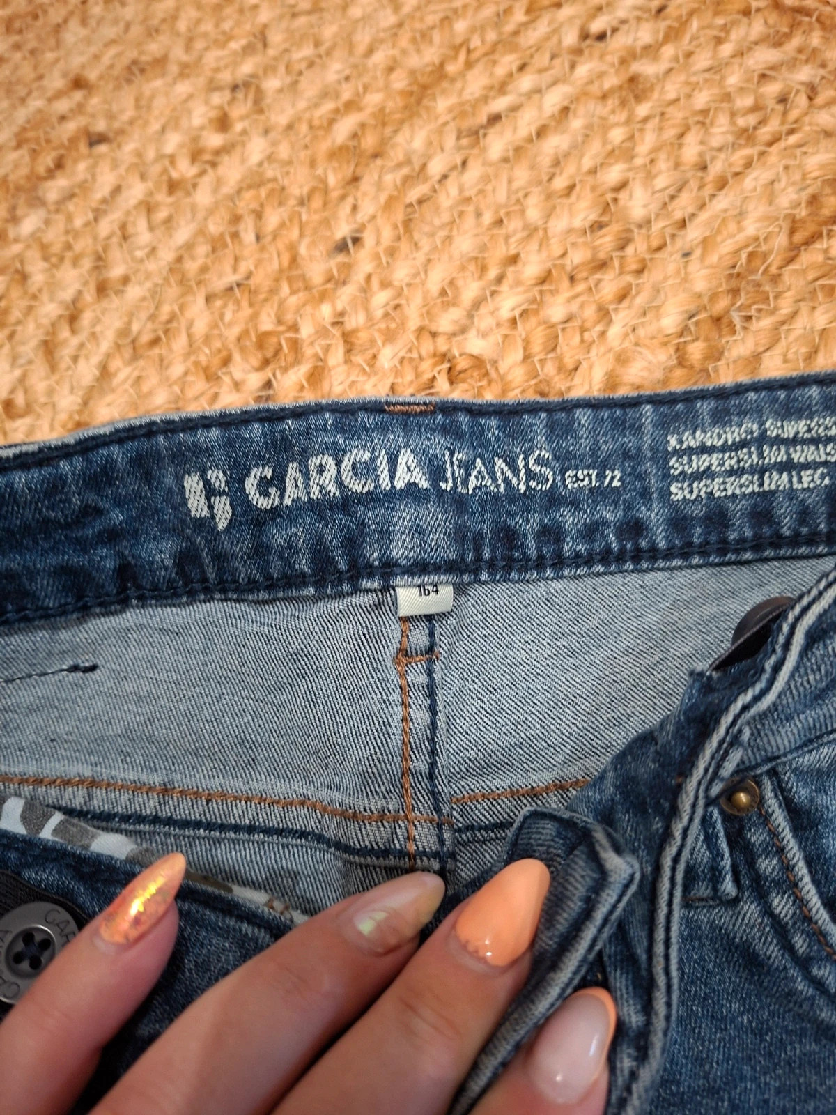 Jean slim Garcia Jeans "Xandro" bleu délavé - 14 ans / 164 cm – Garcia Jeans – taille 14 ans / 164 cm 3