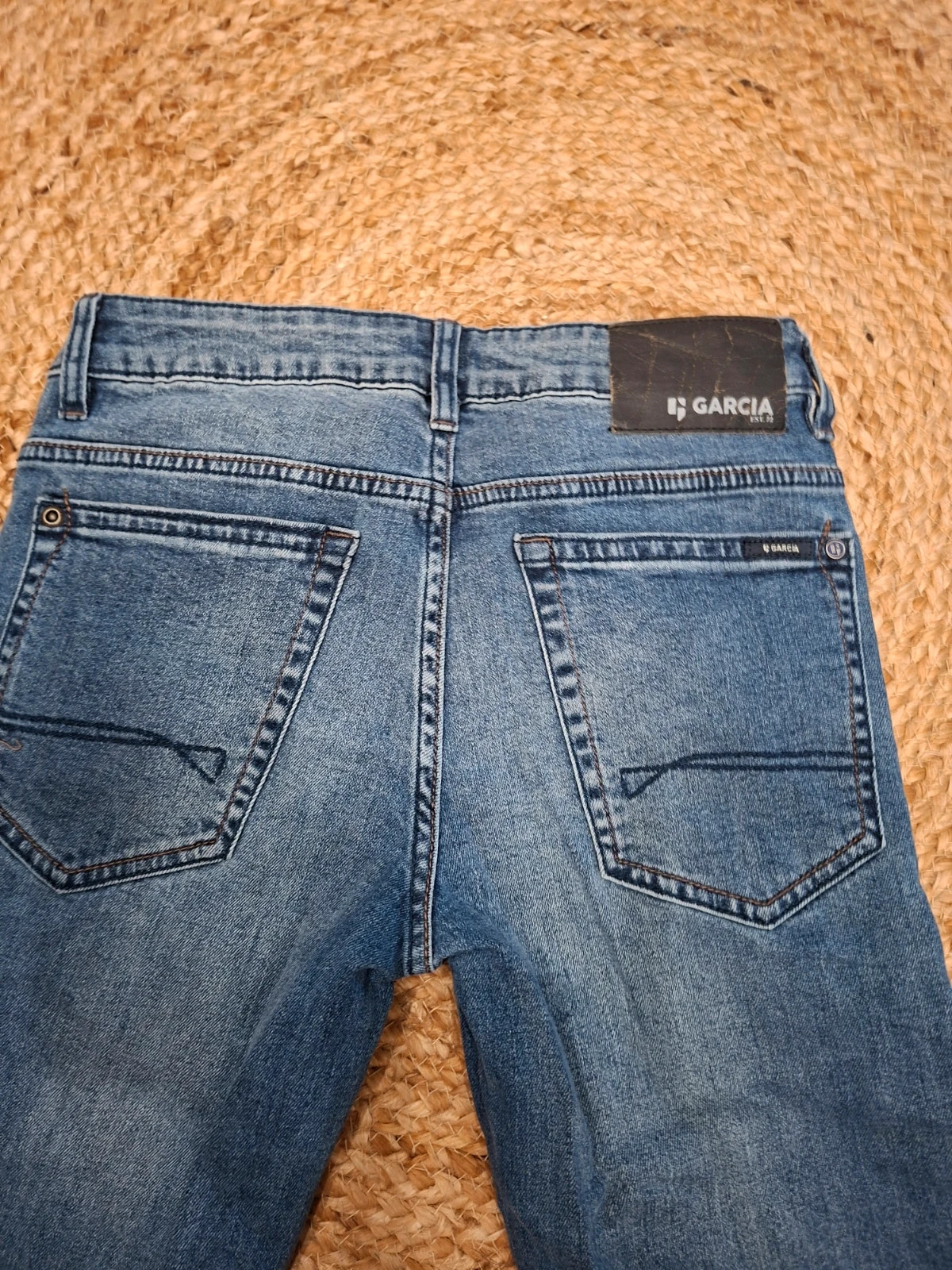 Jean slim Garcia Jeans "Xandro" bleu délavé - 14 ans / 164 cm – Garcia Jeans – taille 14 ans / 164 cm 4