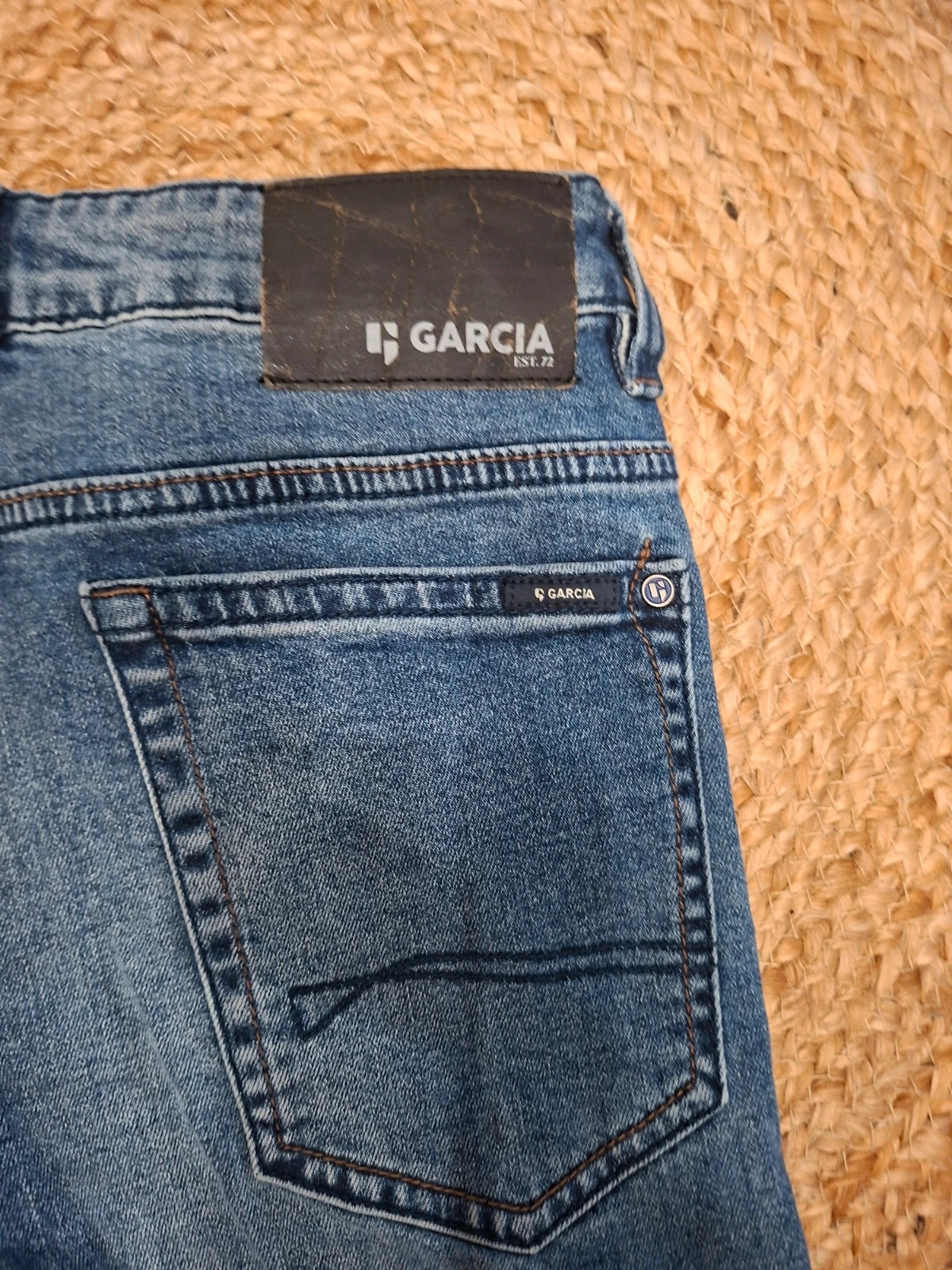 Jean slim Garcia Jeans "Xandro" bleu délavé - 14 ans / 164 cm – Garcia Jeans – taille 14 ans / 164 cm 5