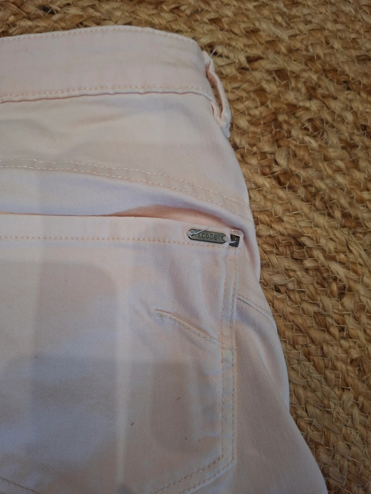 Jean slim rose poudré i.code (IKKS) Taille 26 (36) – I.Code – taille S / 36 / 8 5