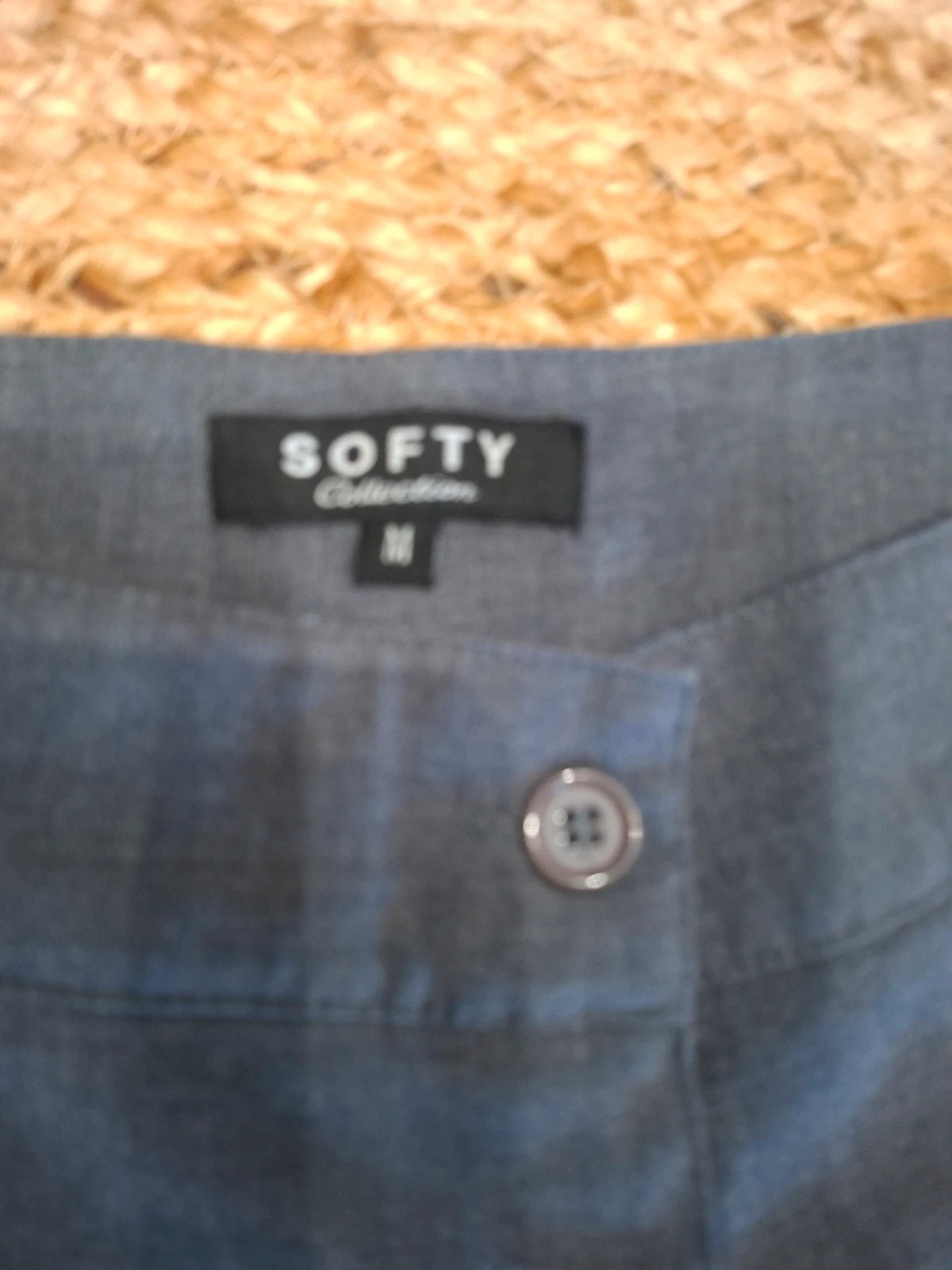 Bermuda gris anthracite Softy Collection – chic tailleur – M/38 – Softy – taille M / 38 / 10 3