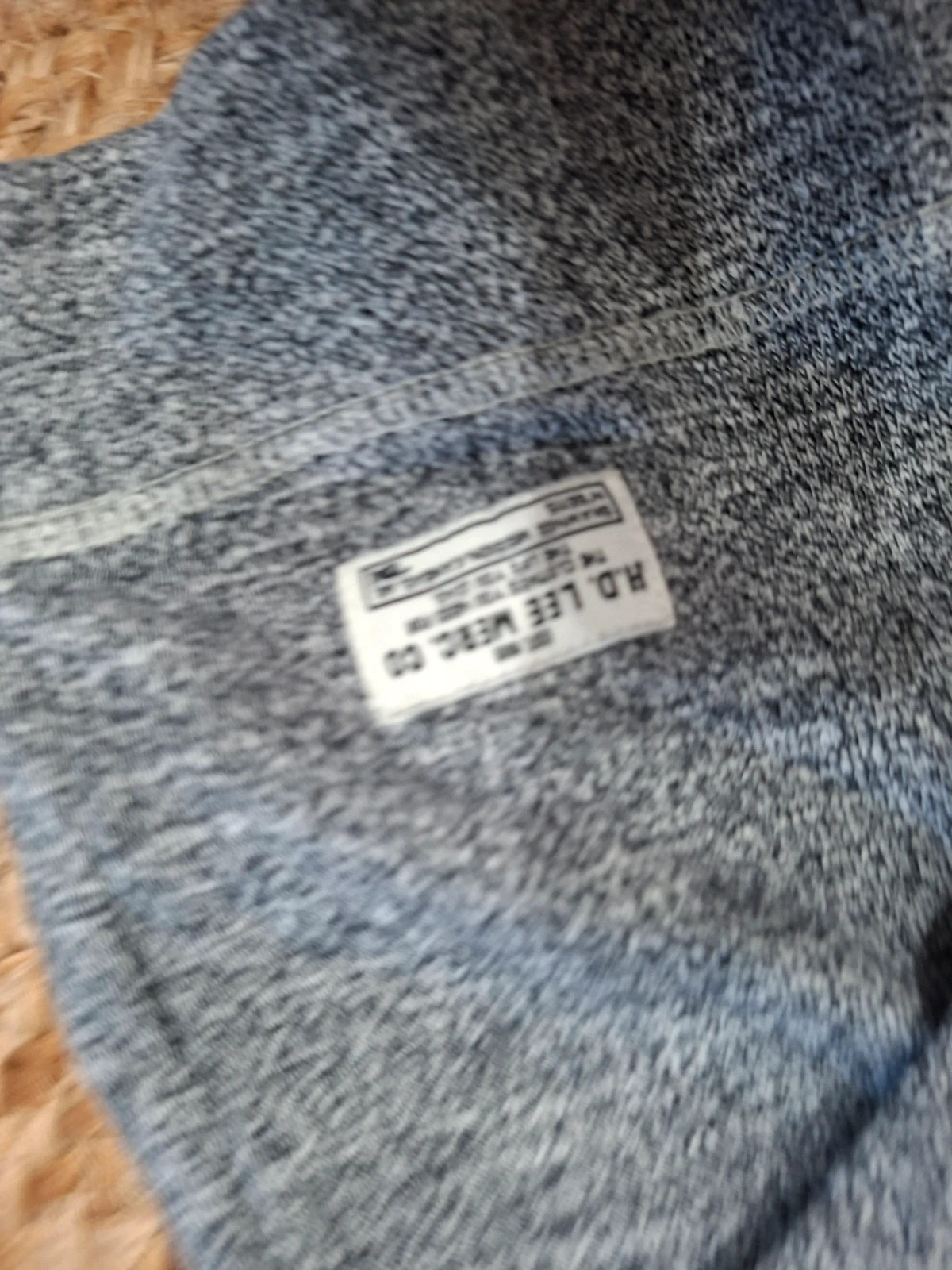 Sweat-shirt Lee gris chiné style vintage - 14 ans / 162 cm – Lee – taille 14 ans / 164 cm 3
