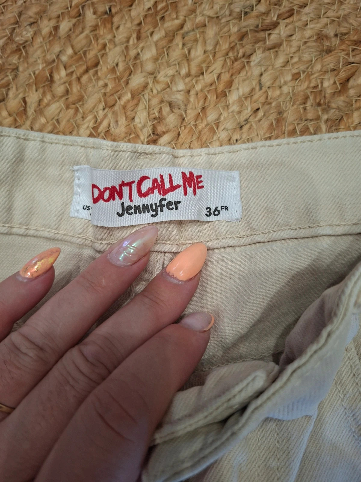 Pantalon Cargo Beige / Sable Jennyfer - Taille 36 (S) – Jennyfer – taille S / 36 / 8 3