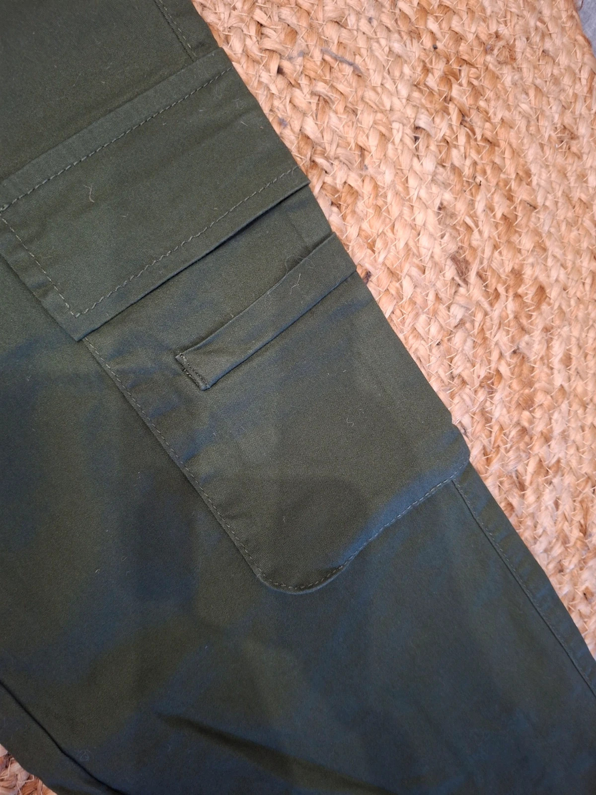 Pantalon cargo vert kaki neuf avec étiquette - Taille S (36) – NV Paris – taille S / 36 / 8 3