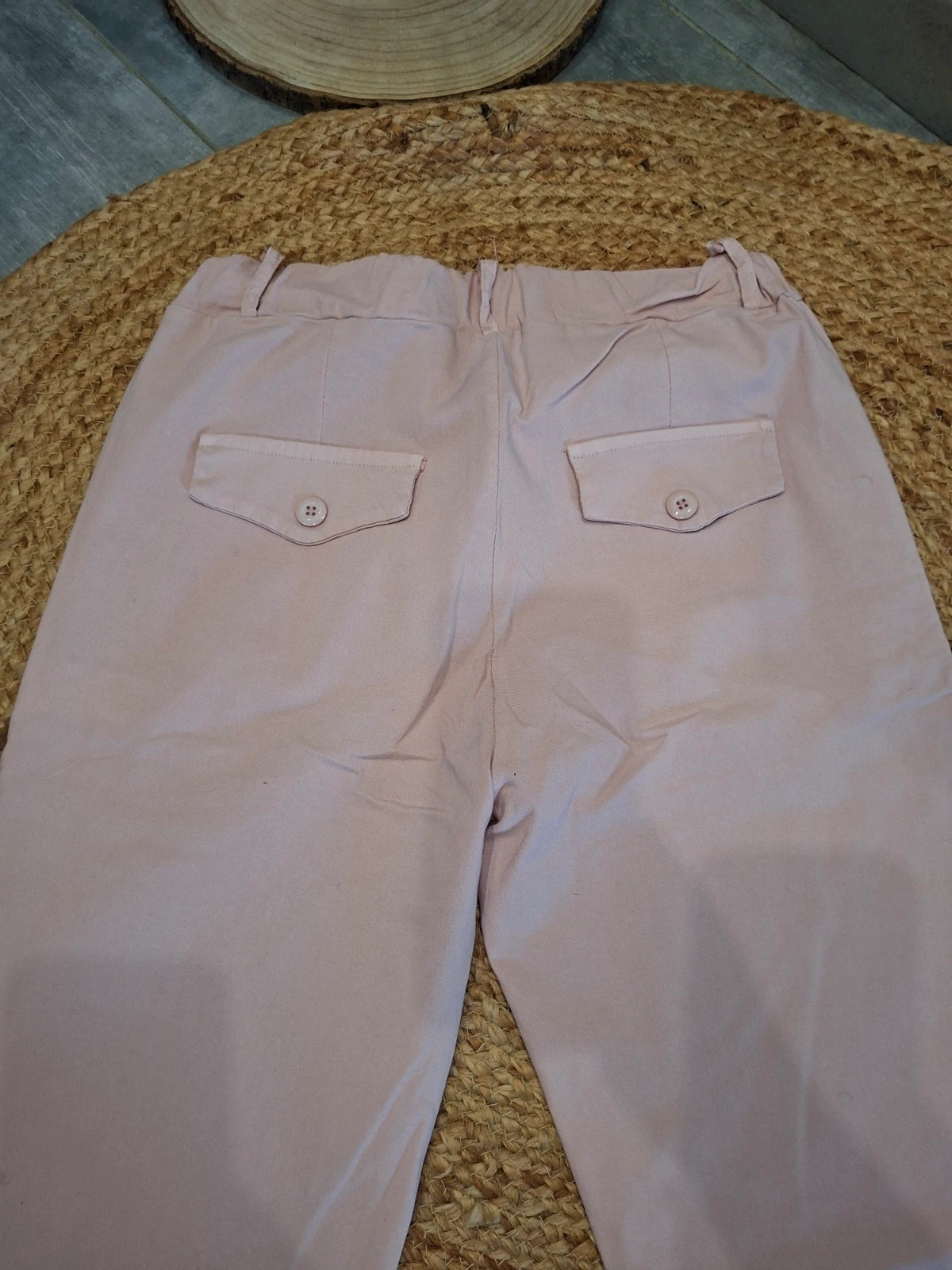 Pantalon magique Lacomy rose poudré stretch – taille unique Made in Italy – Lacomy – taille Taille unique 5
