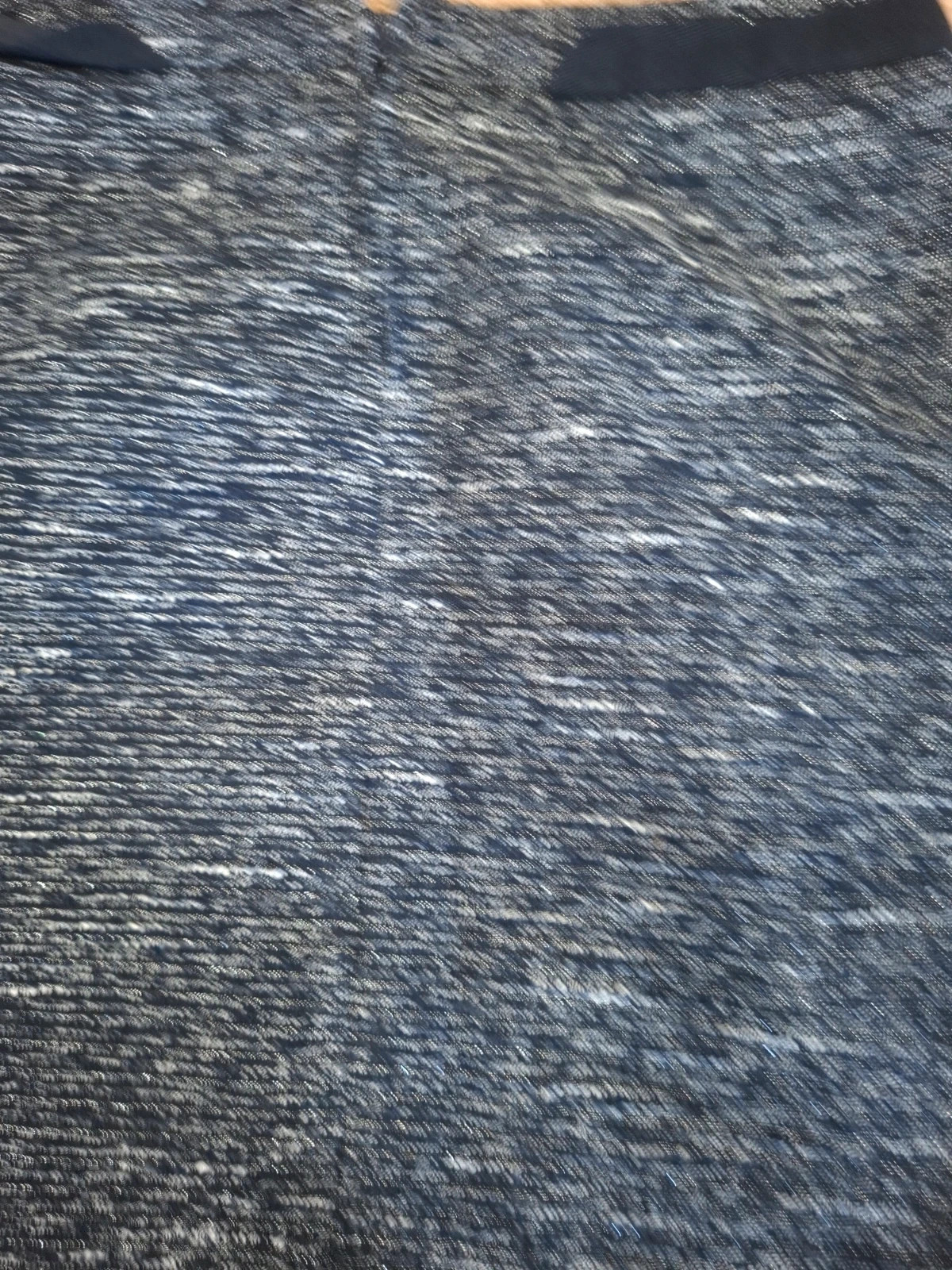 Jupe courte Camaïeu bleu marine effet tweed T. 40 – Camaïeu – taille L / 40 / 12 5