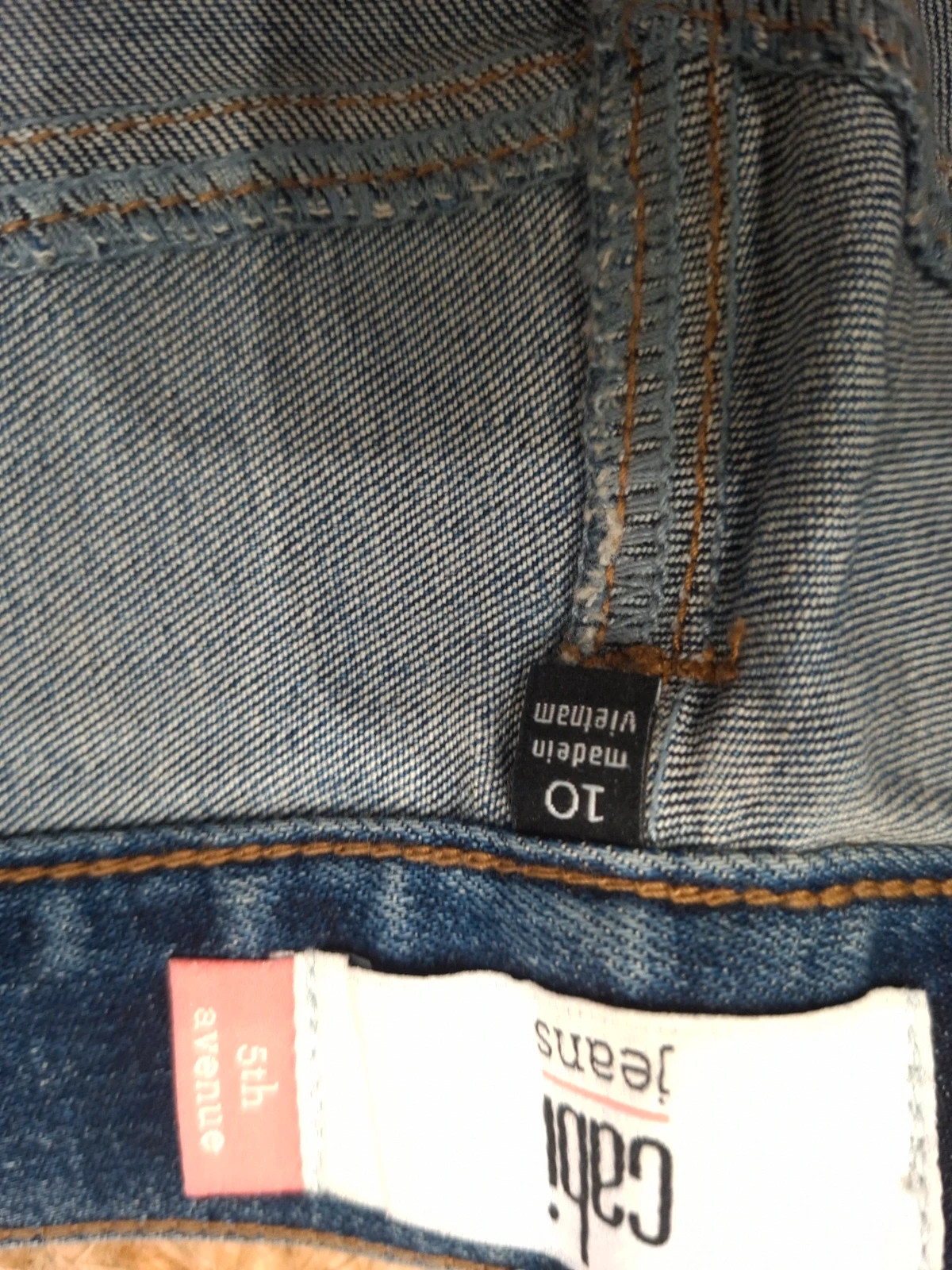 Jean flare Cabi Jeans 5th Avenue bleu brut T. 40 / US 10 neuf – CAbi – taille L / 40 / 12 4