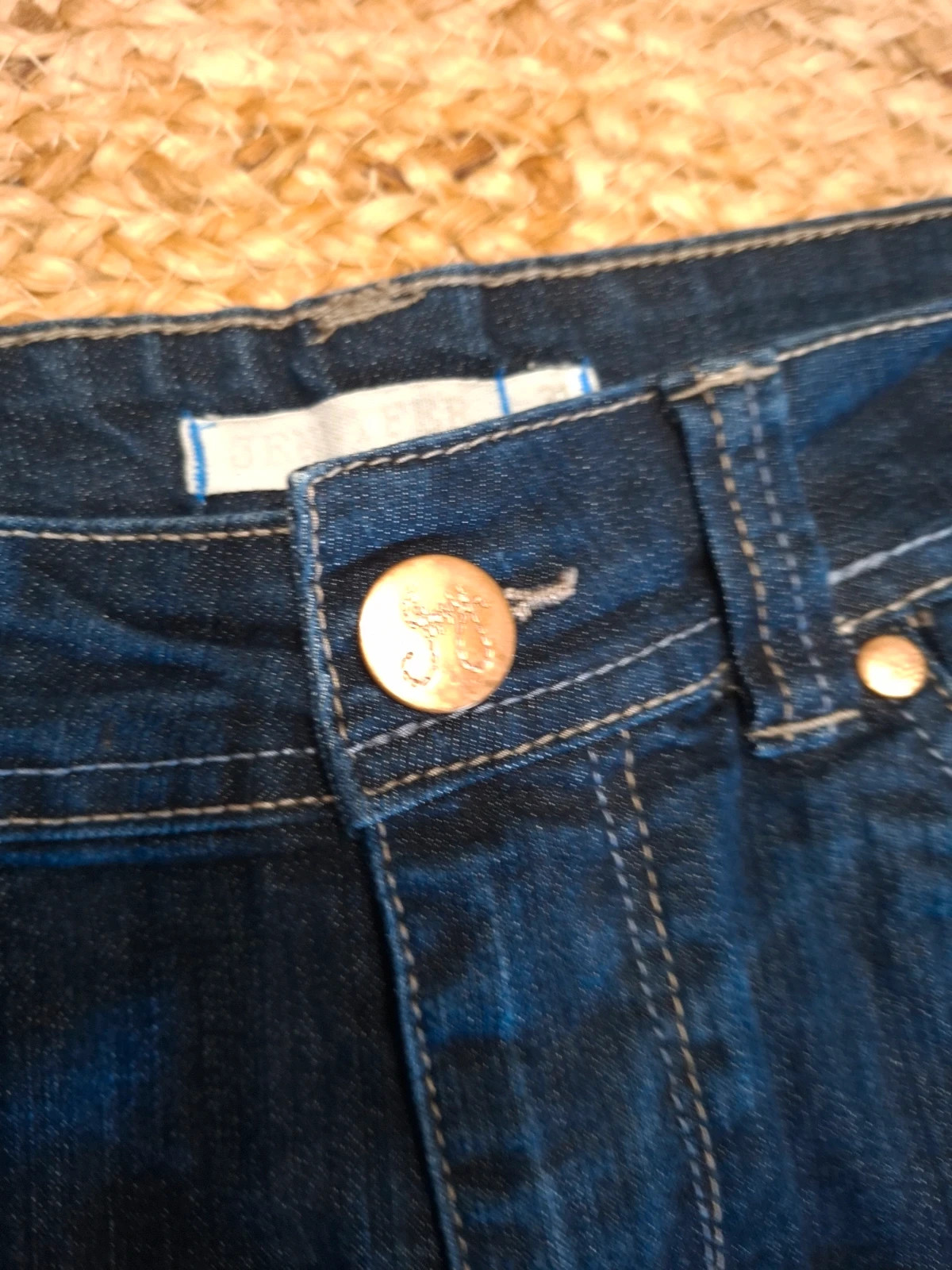 Jupe courte en jean brut Jennyfer T38 M 5 poches – Jennyfer – taille M / 38 / 10 2