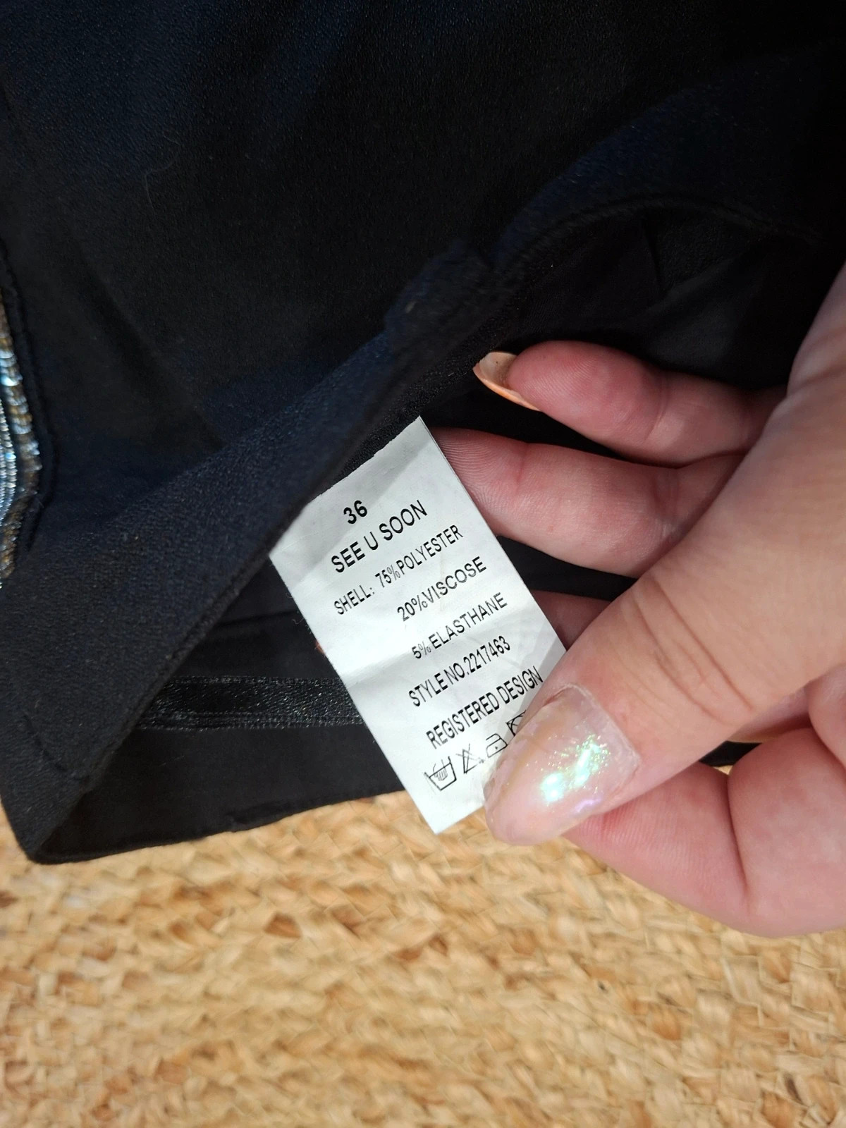 Jupe courte en jean brut Jennyfer T38 M 5 poches – Jennyfer – taille M / 38 / 10 3