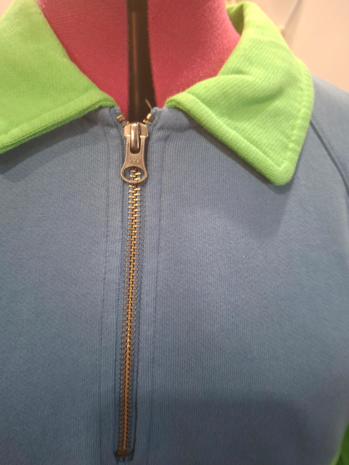 Sweat Levi's demi-zip bleu vert colorblock S neuf avec étiquette – Levi's – taille S 4