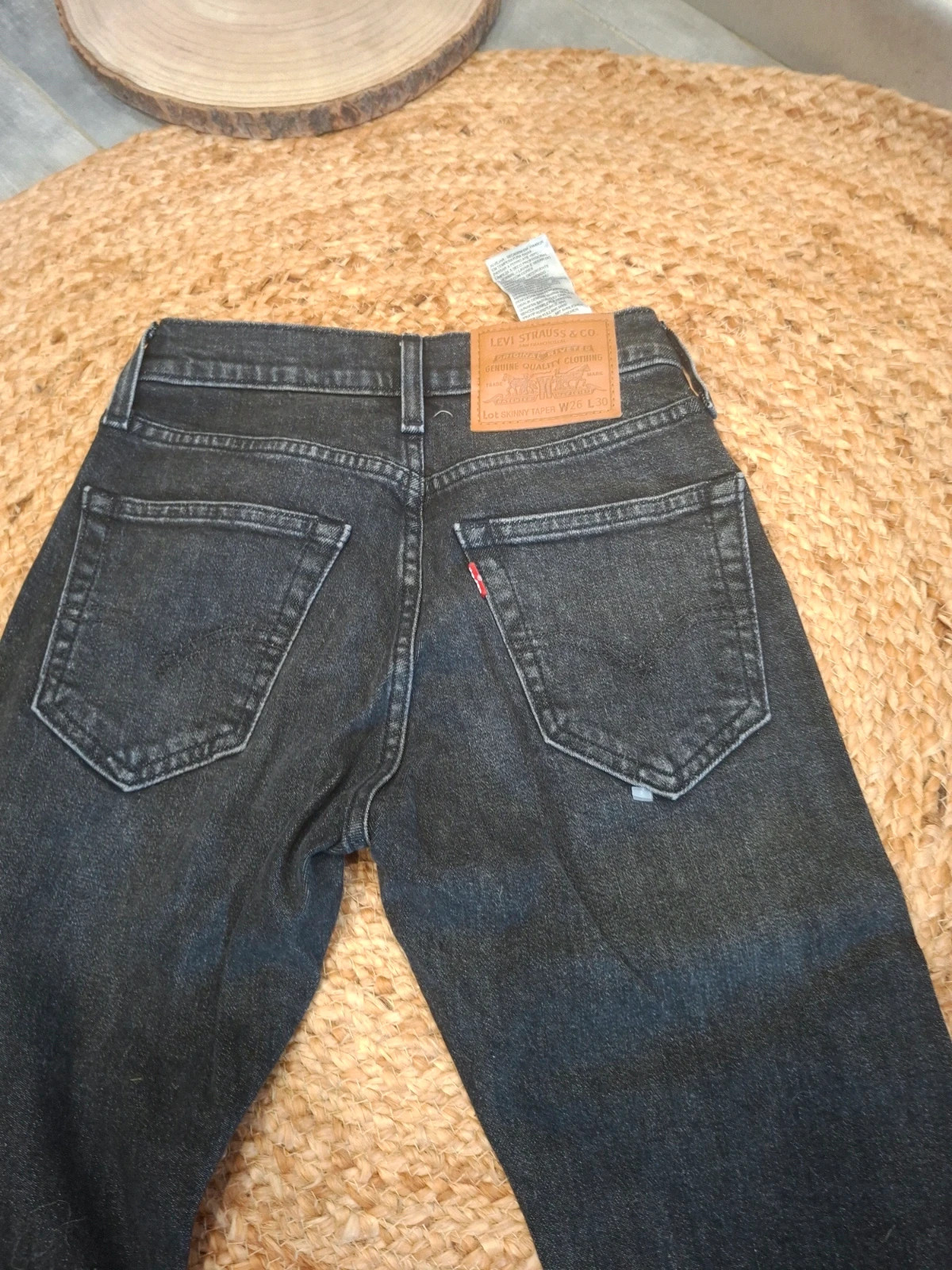 Jean Levi's Premium gris anthracite Skinny Taper W26 L30 FR36 – Levi's – taille W26 | FR 36 3